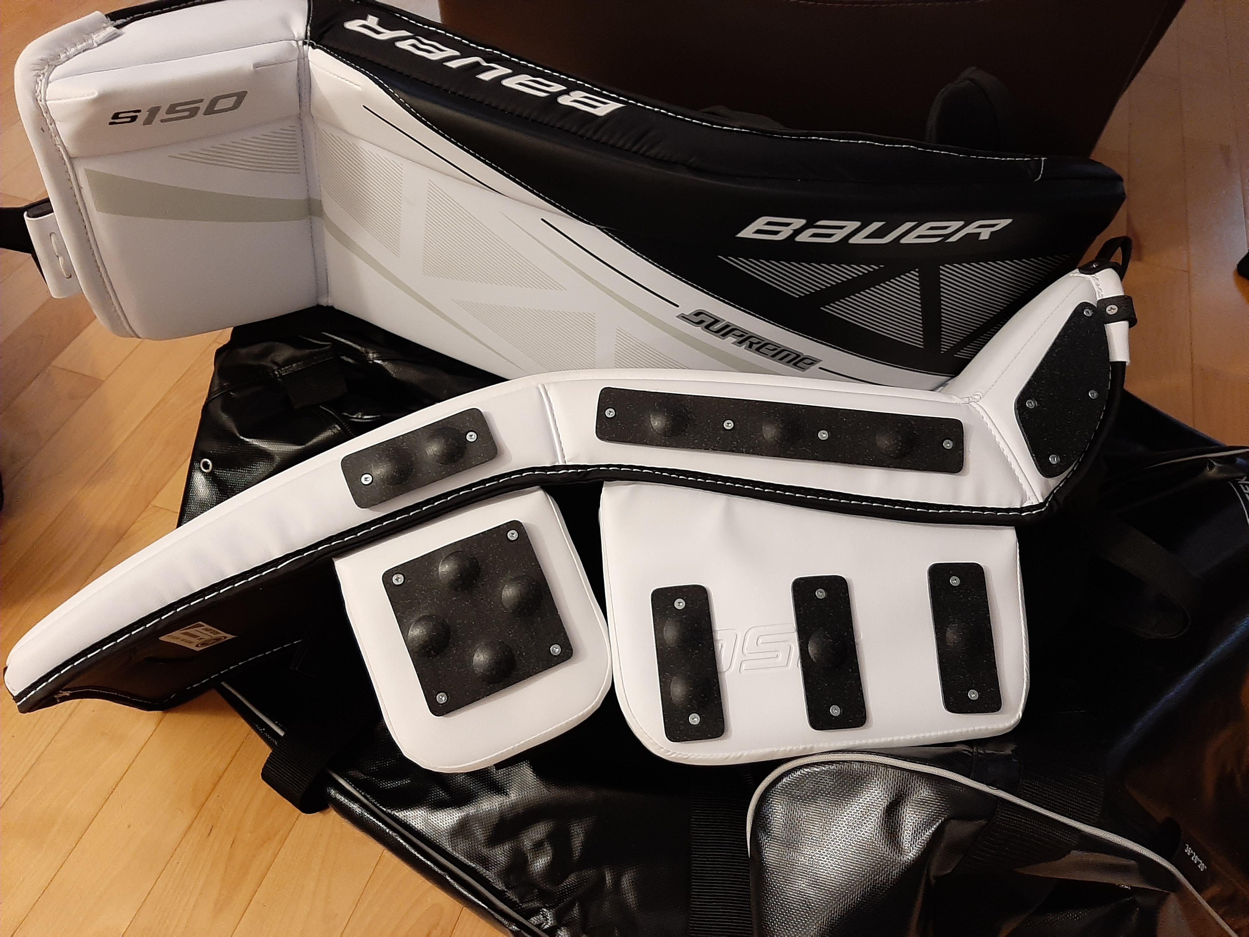 Time to make you ice hockey goalies cringe! Just finished installing a