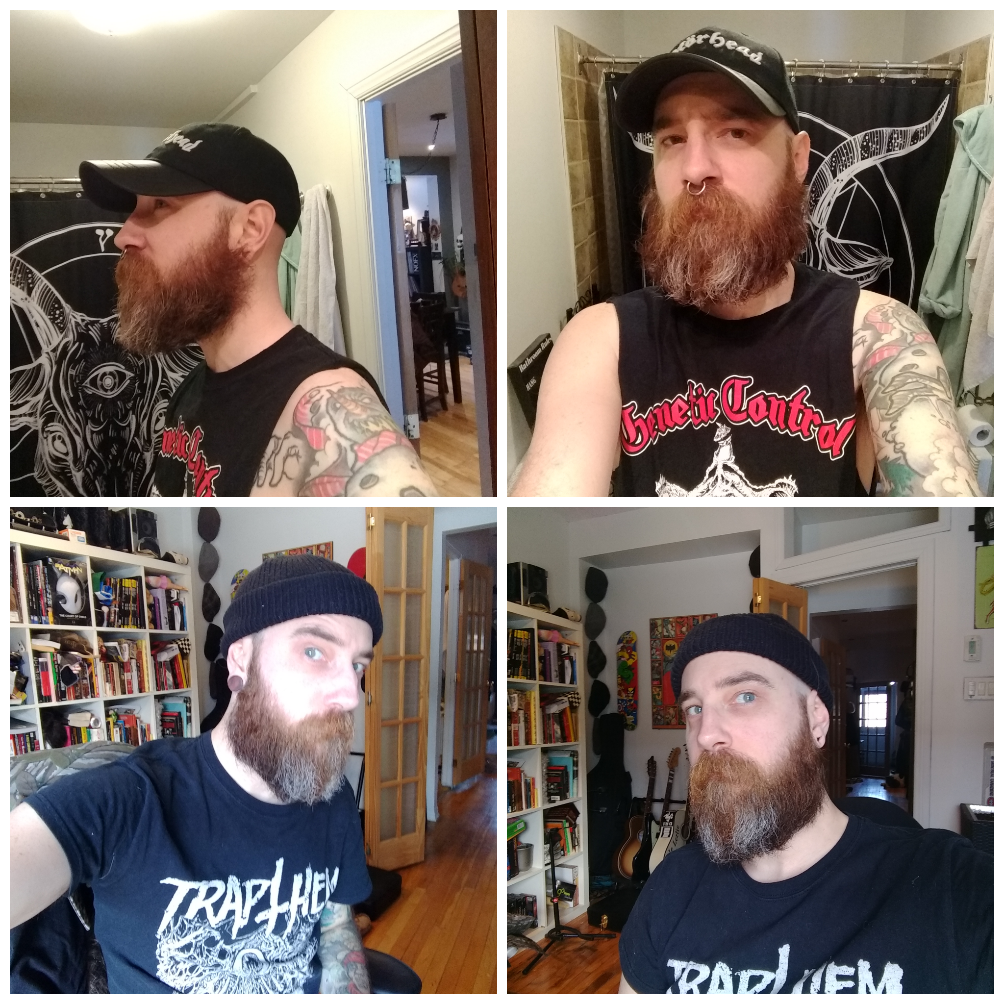 Figured out was time to try a beard balm and wax for the first time