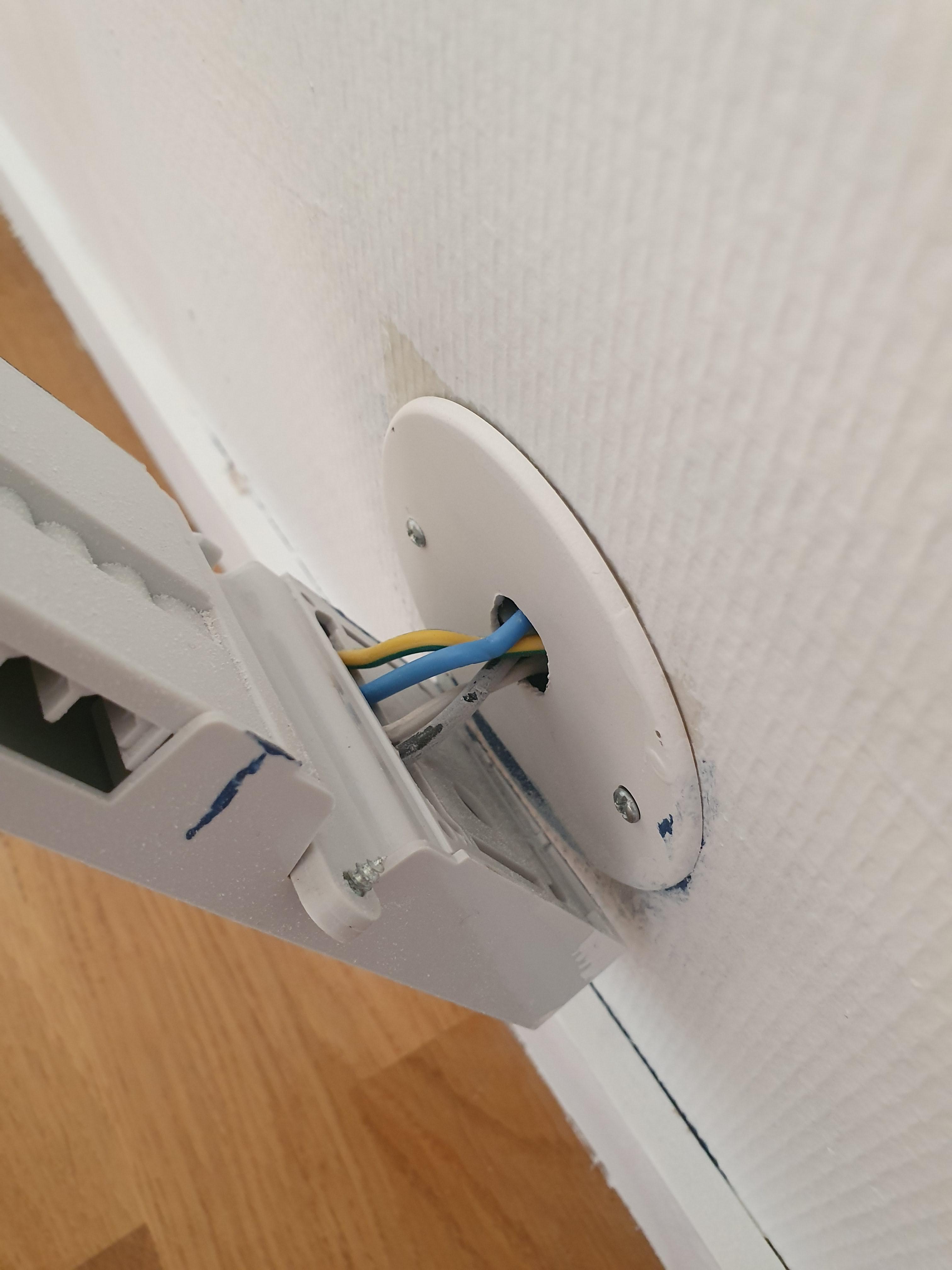 Any safe way to cap the wires and hide them in the wall? r/diyelectronics