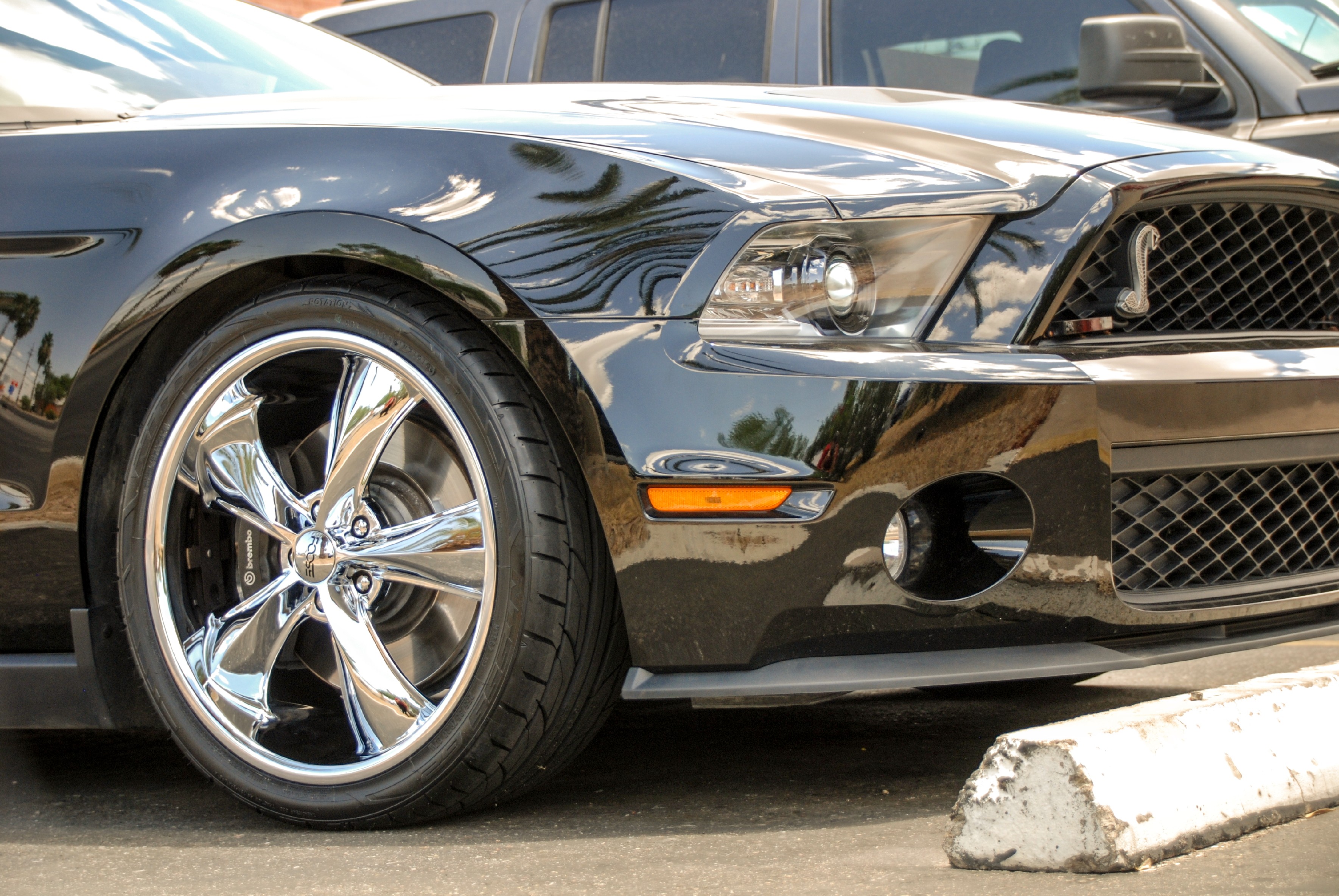 2014 Shelby GT500 I sold wheels and tires on.