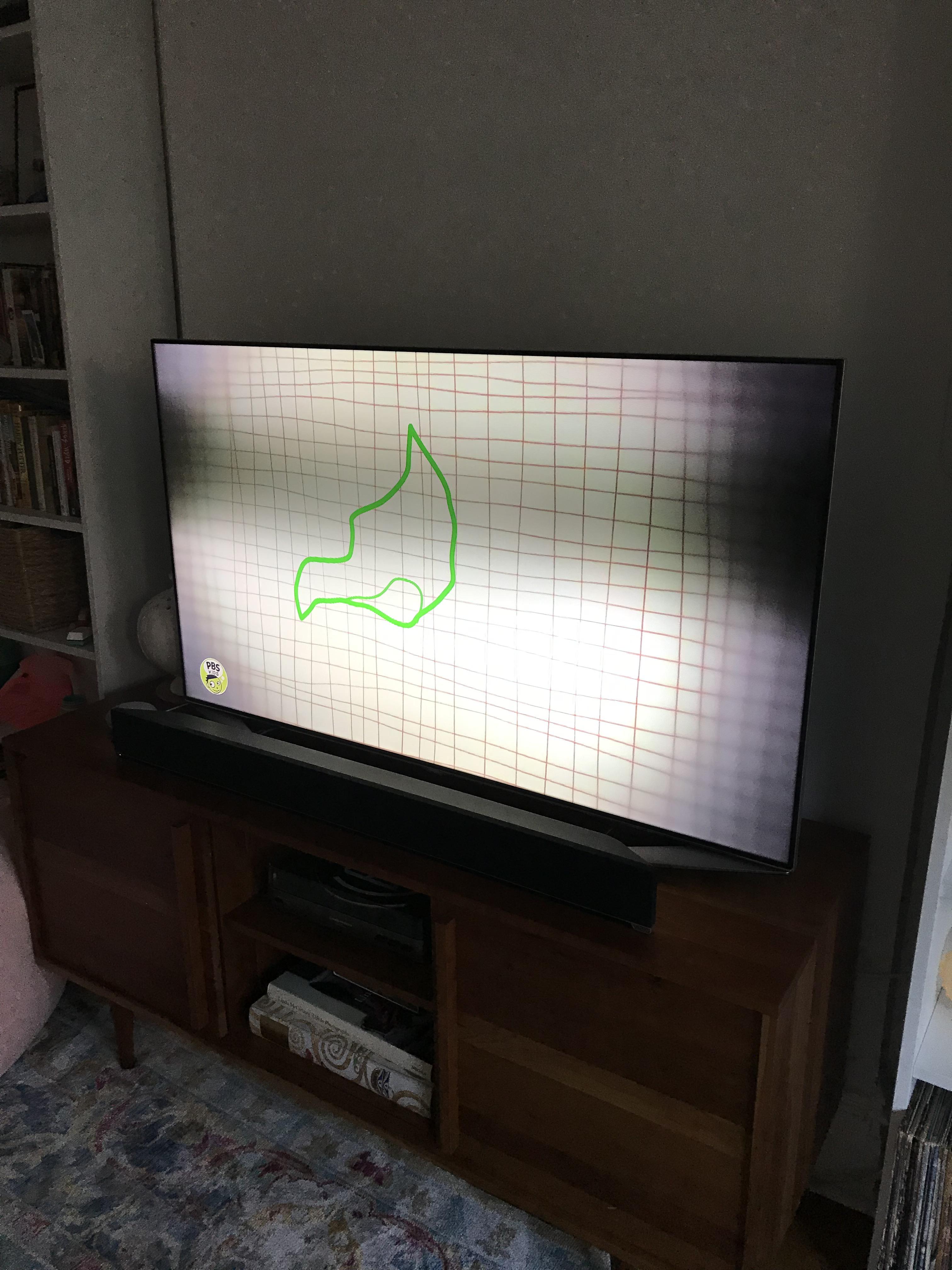 Dark band across Samsung UN55H7150AF LCD Screen r/TVRepair