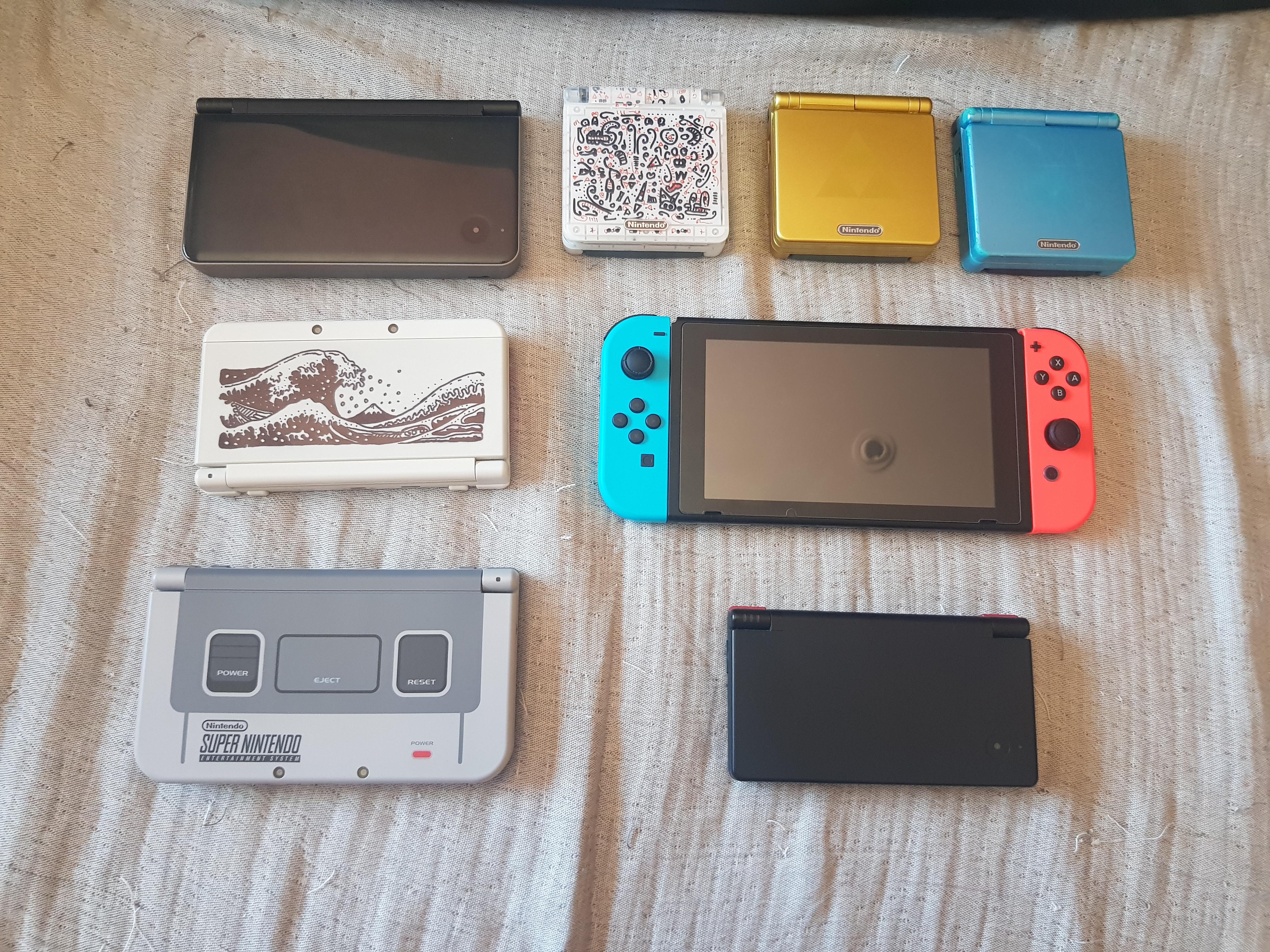 My Nintendo handhelds r/3DS