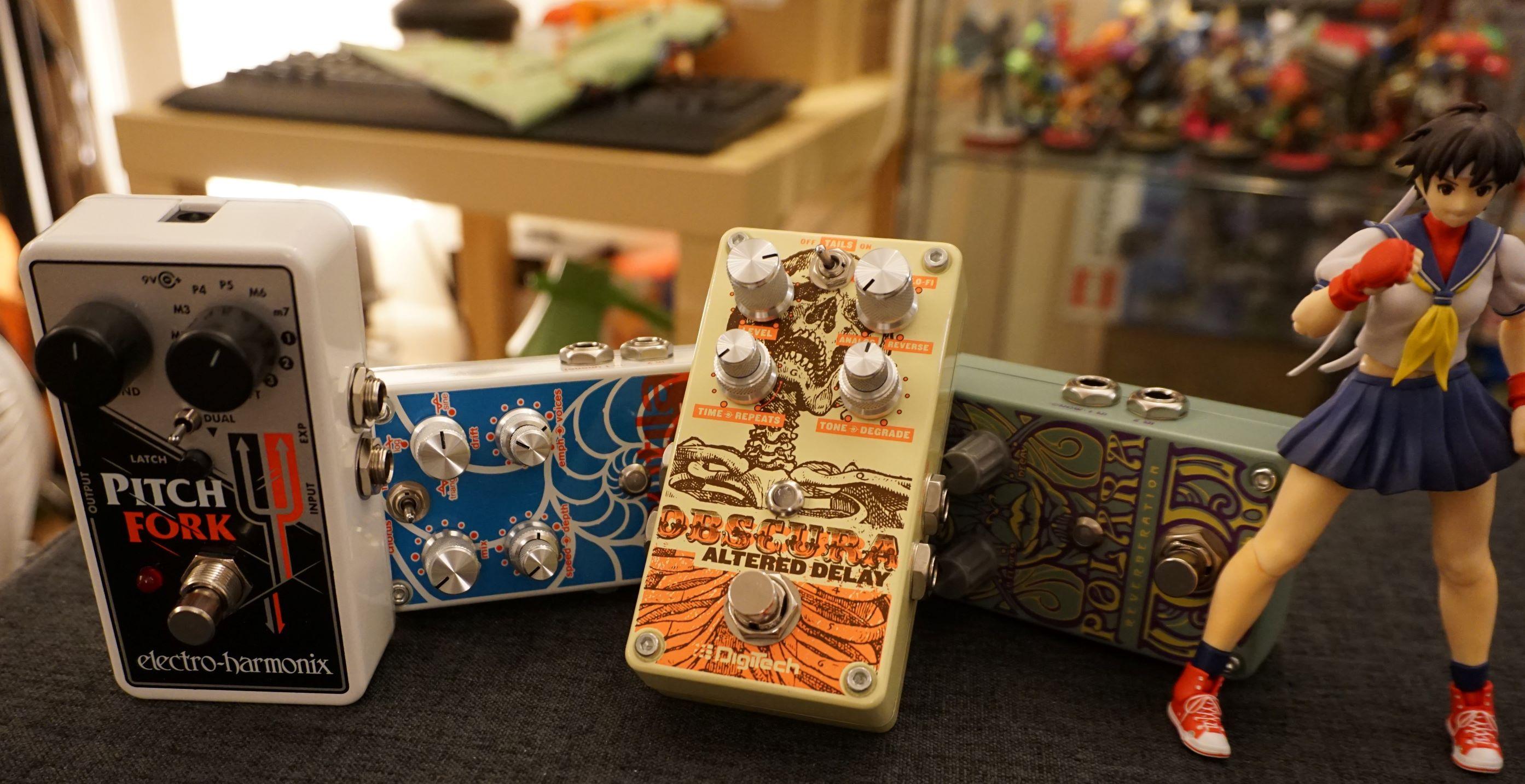 NPD Digitech Obscura and EHX pitchfork (mini review in comments !) r