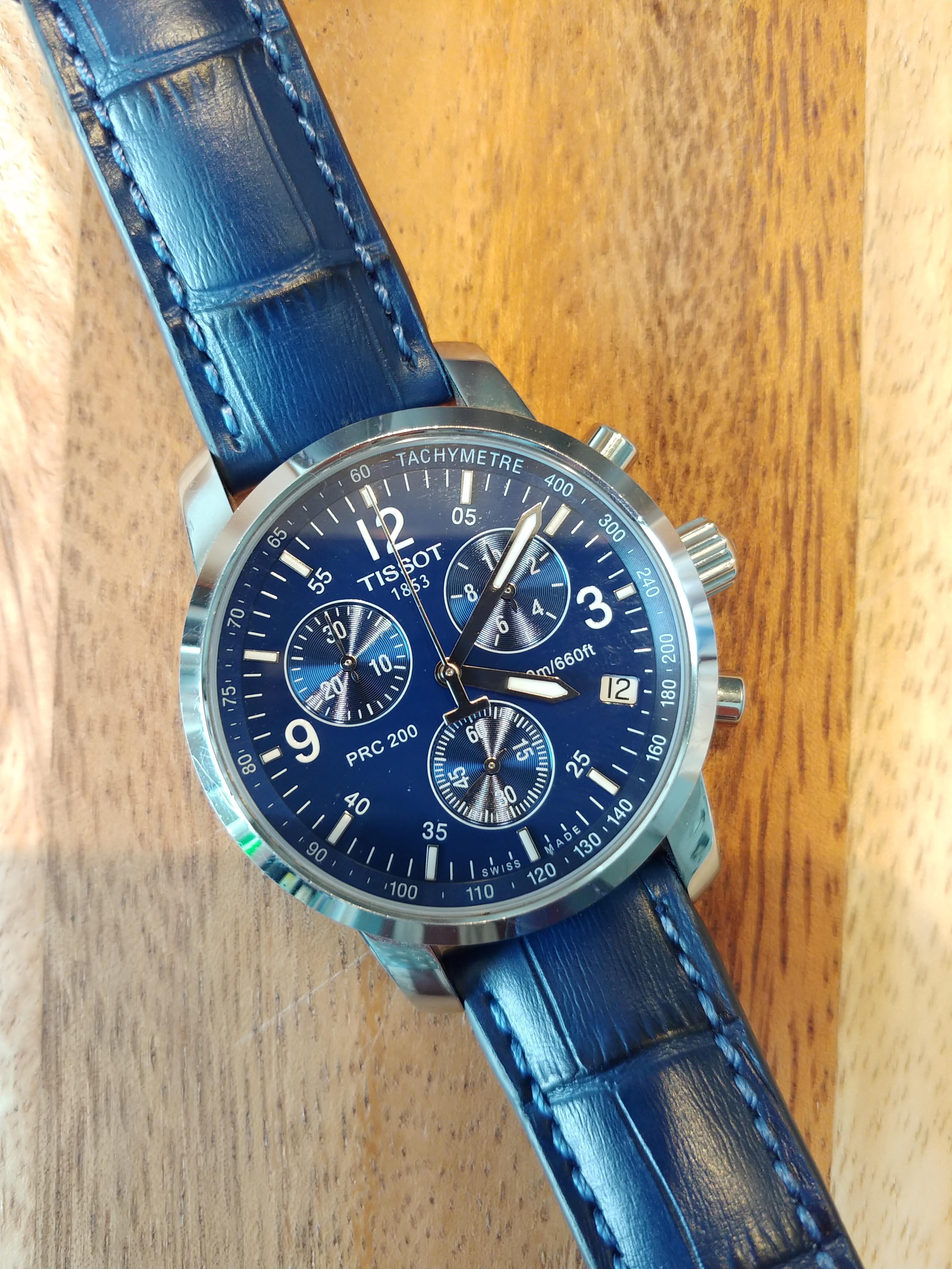 [Tissot] Just got this strap fitted and a new battery! r/Watches