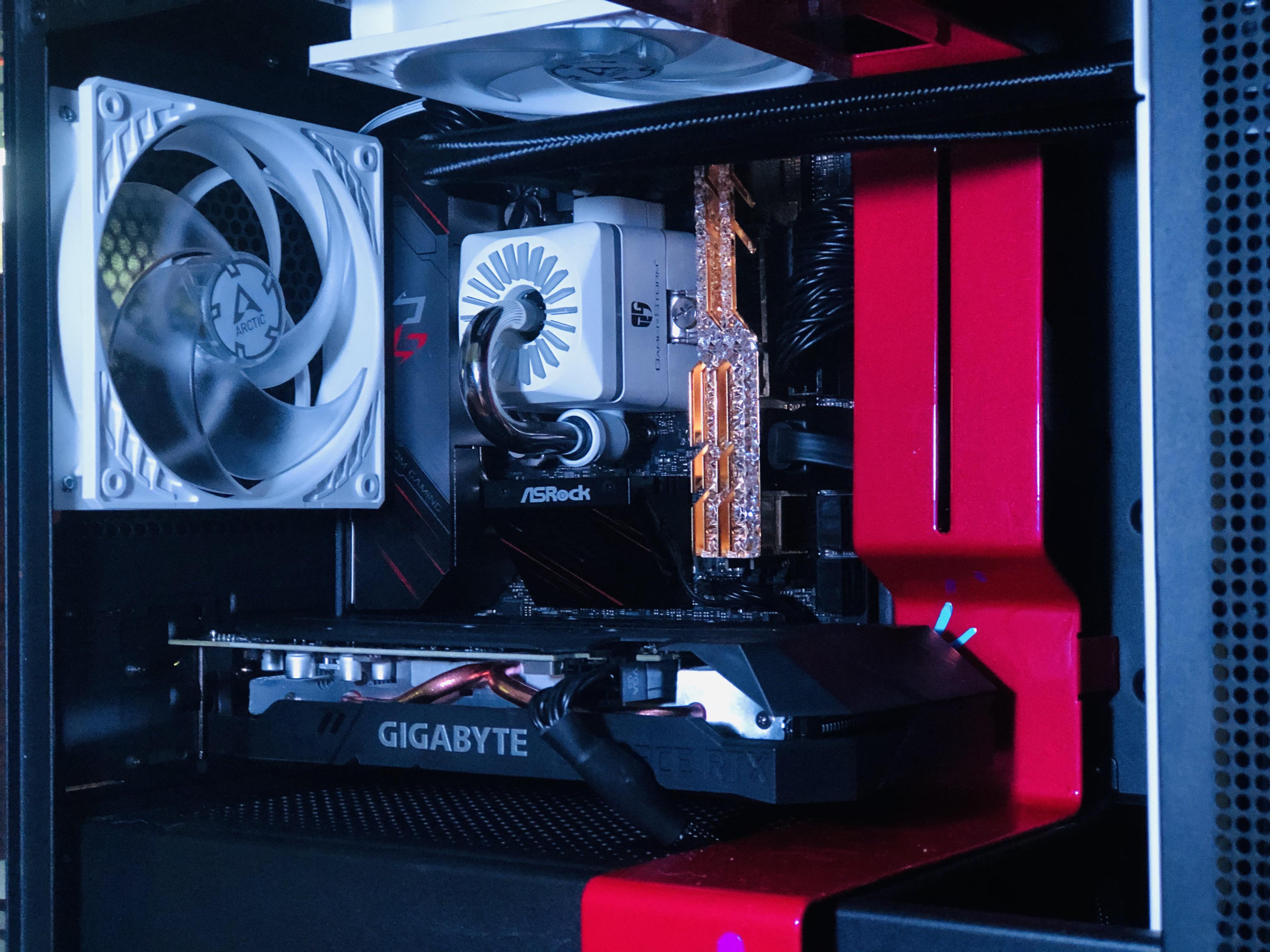 Nzxt h210 First mini itx build / gf pc r/sffpc