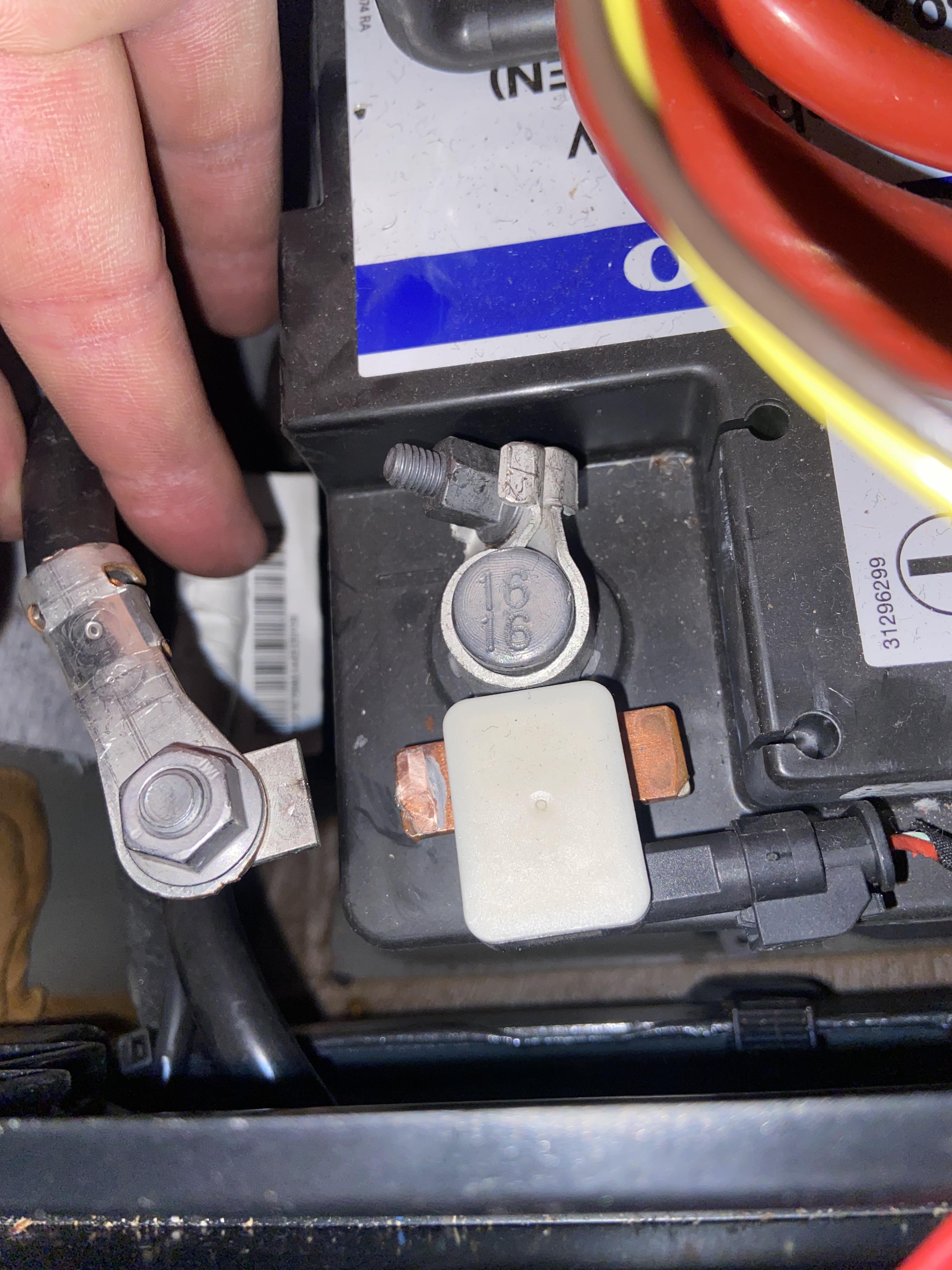 Broken ground on XC90 battery how to fix?? r/Volvo