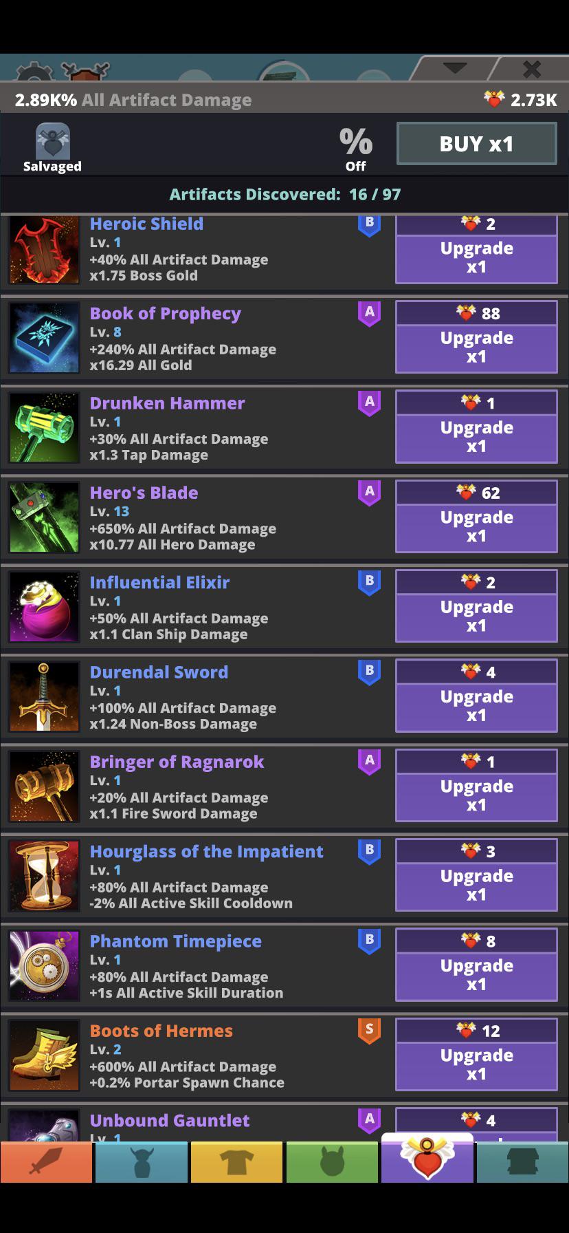 What should I spend my prestige relics on I’m new thanks in advance r