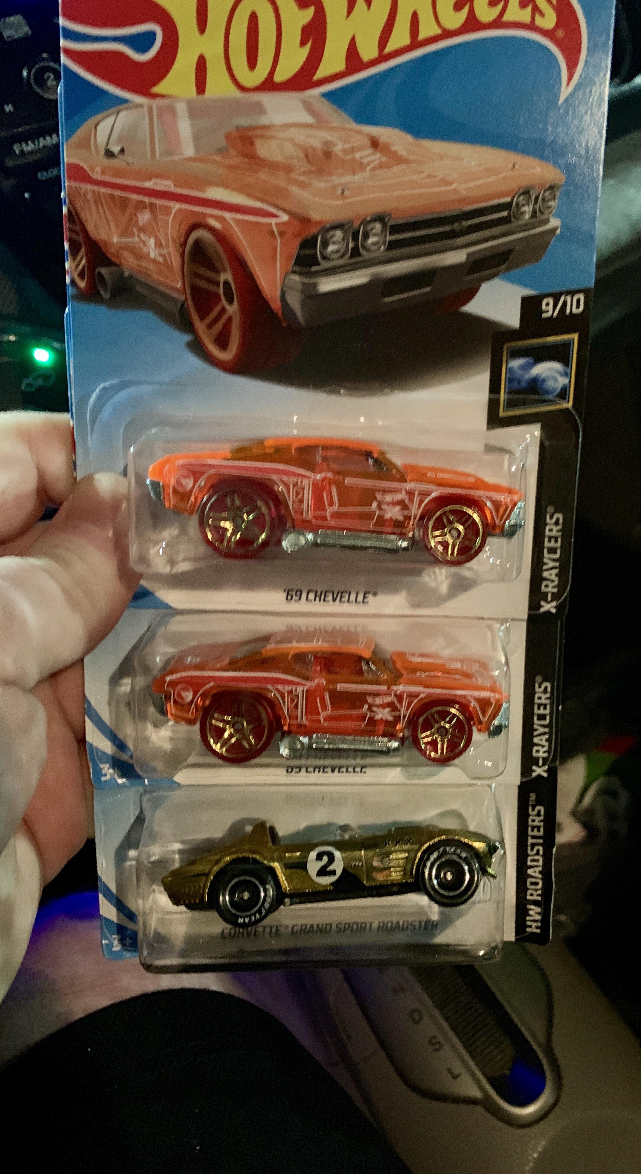 Nice new Walmart dump bins tonight. I pulled 8 more Chevelle’s out and left them on the front of
