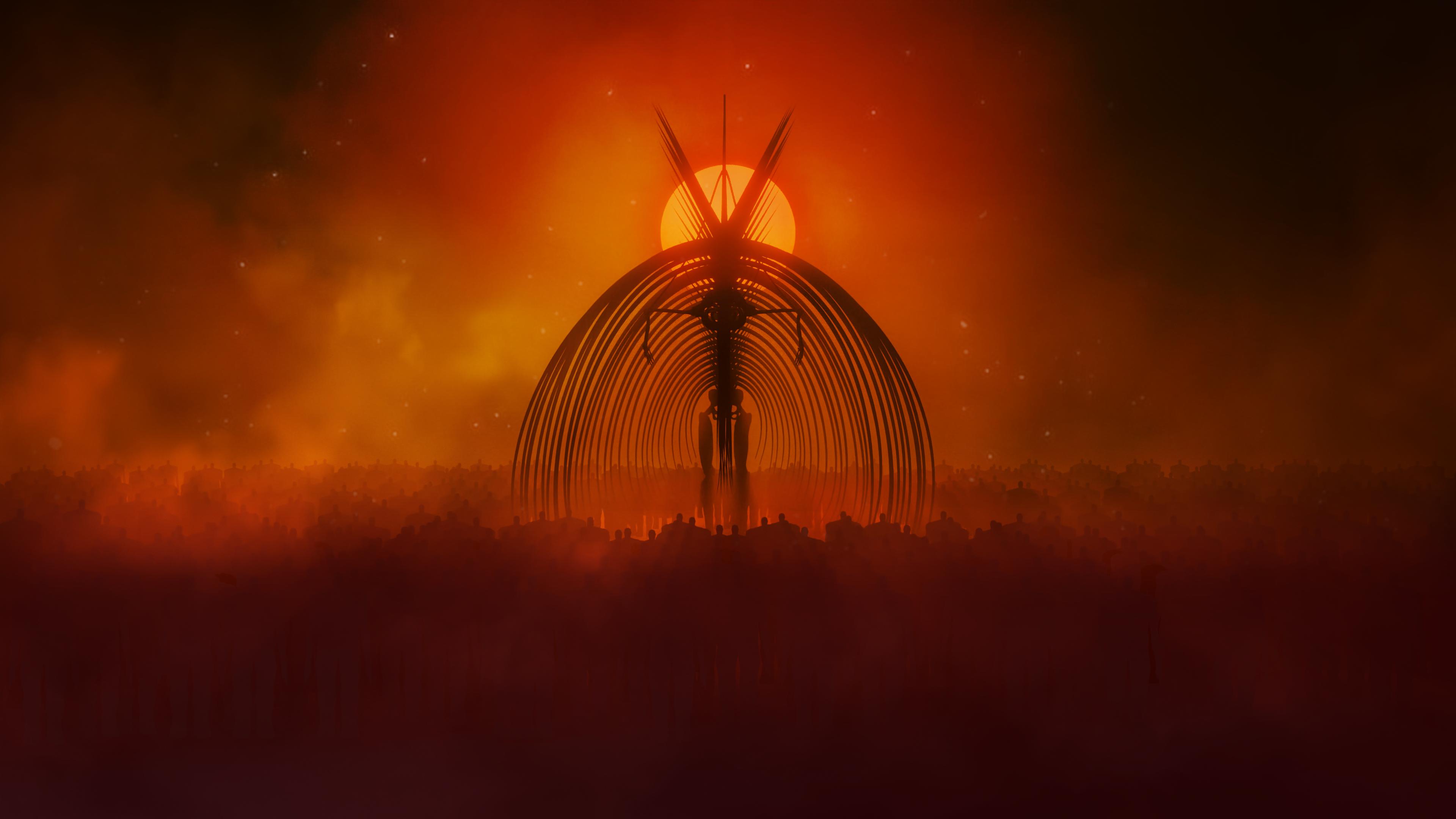 The Rumbling (from Attack on Titan) : r/blender