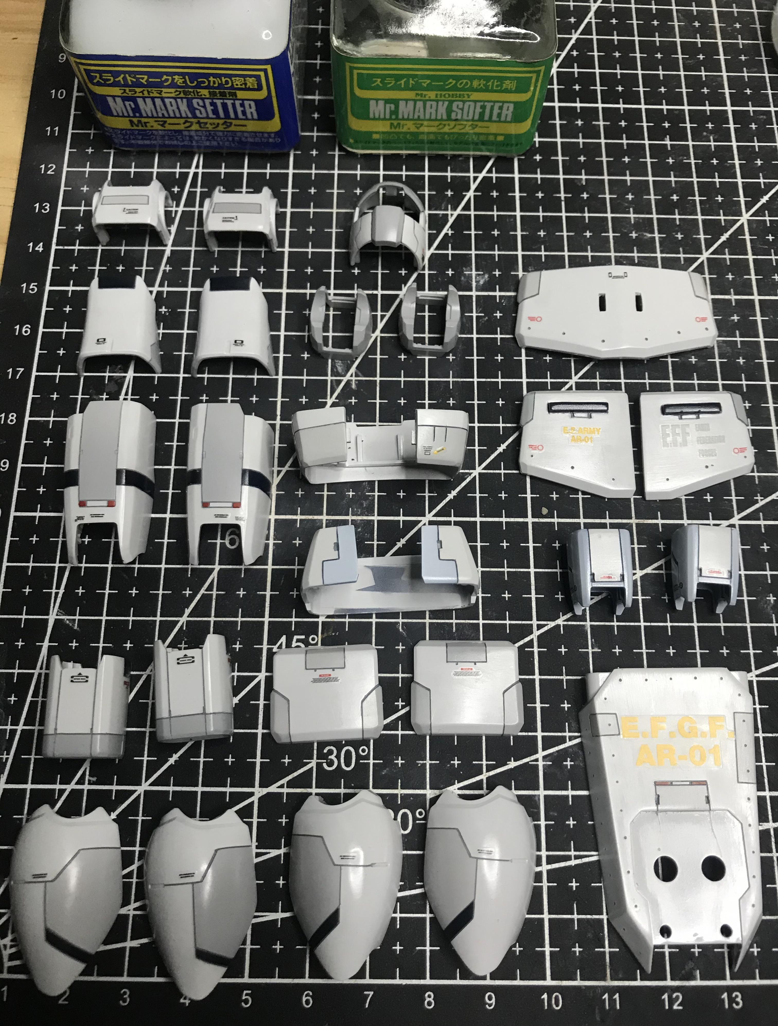 Therapeutic process 😌 decal application r/Gunpla
