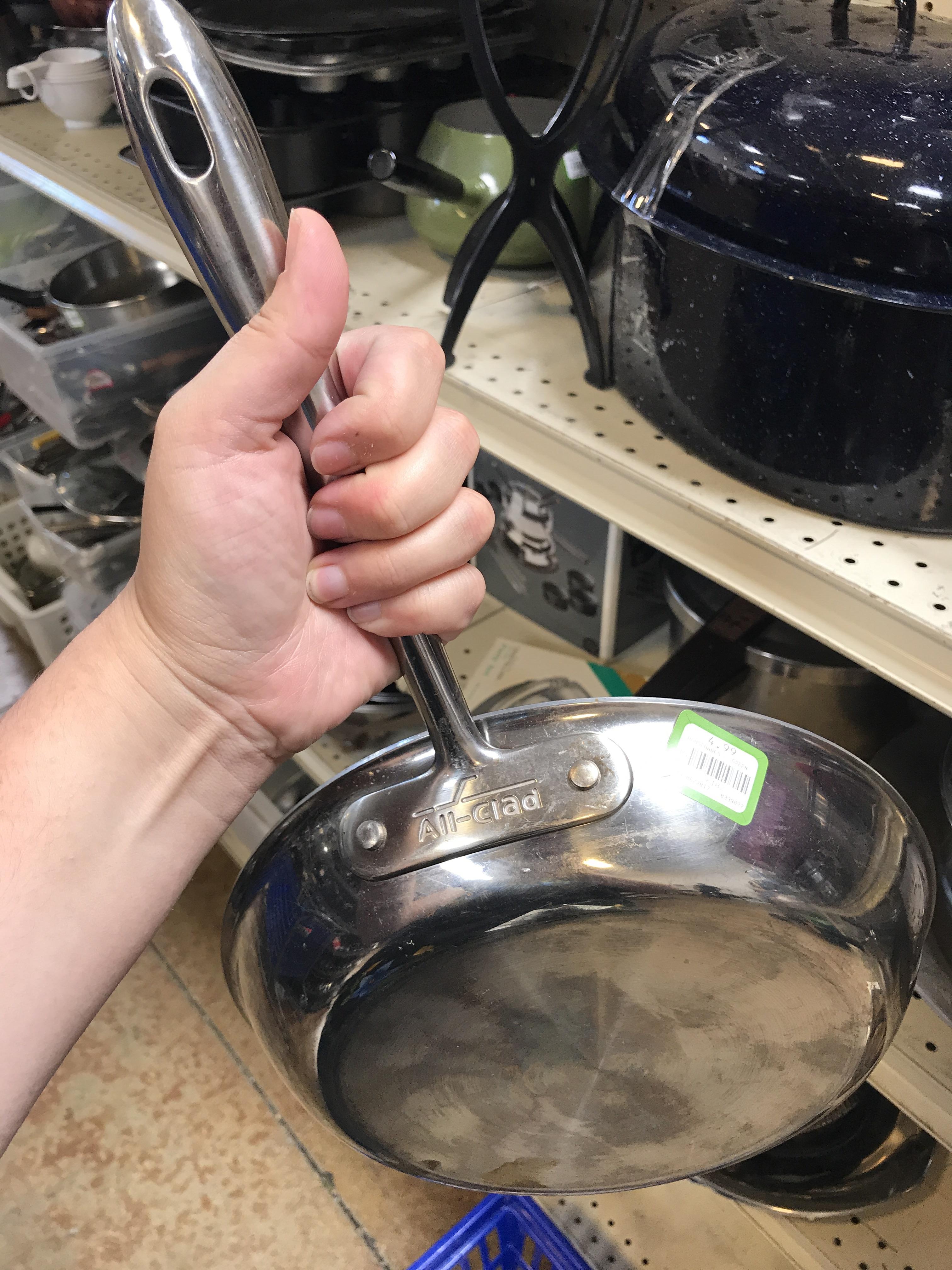 All Clad 10 inch frying pan 4.99 at Goodwill r/ThriftStoreHauls