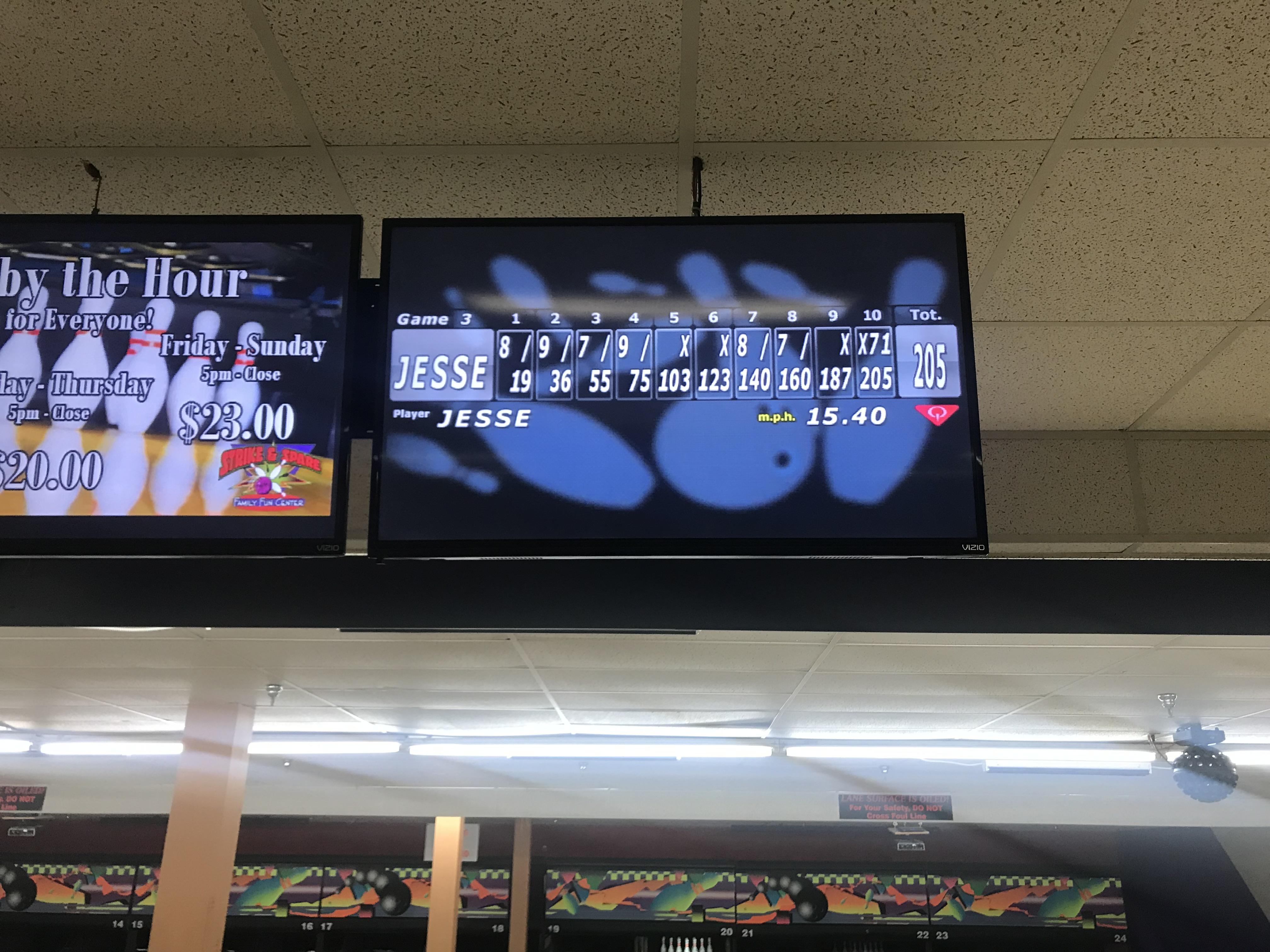 First 200! No frames open except... wait for it... 10th frame. But it’s