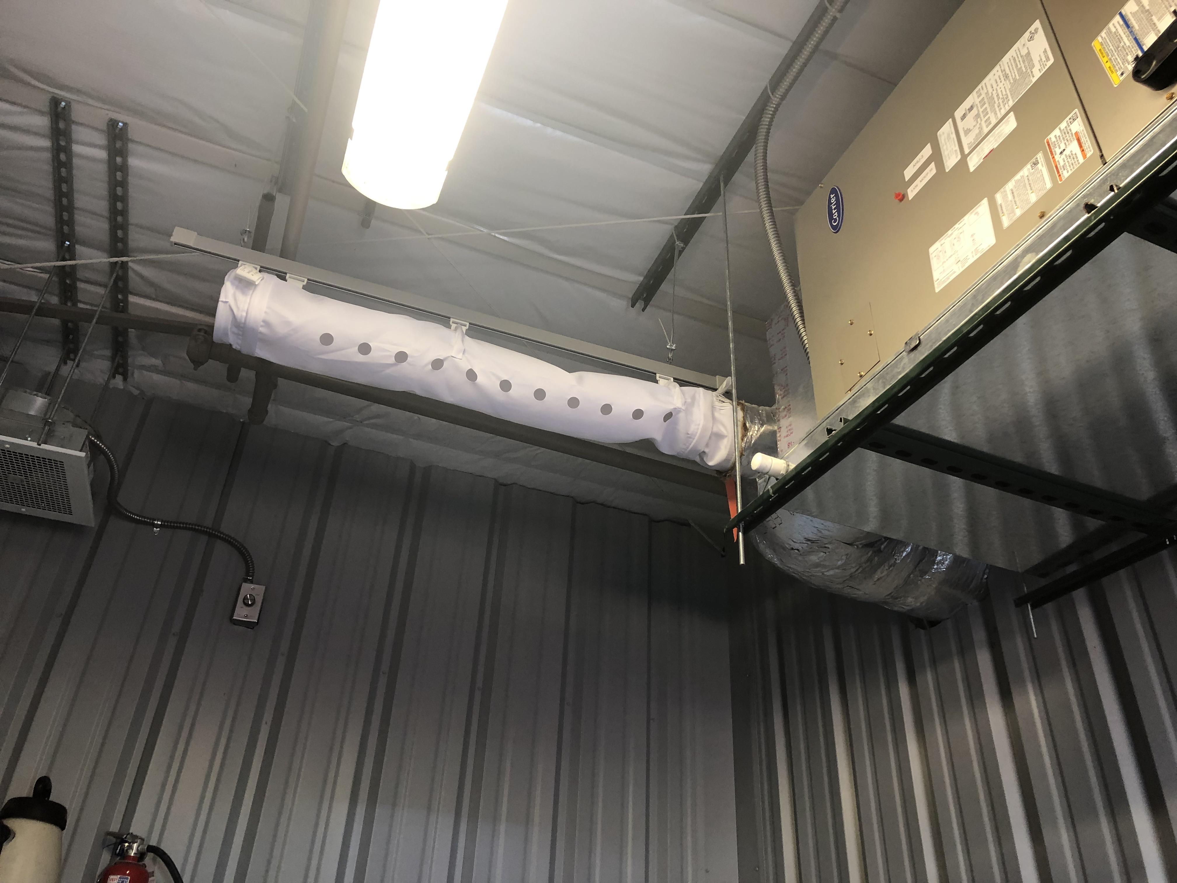 A little baby duct sock. r/HVAC