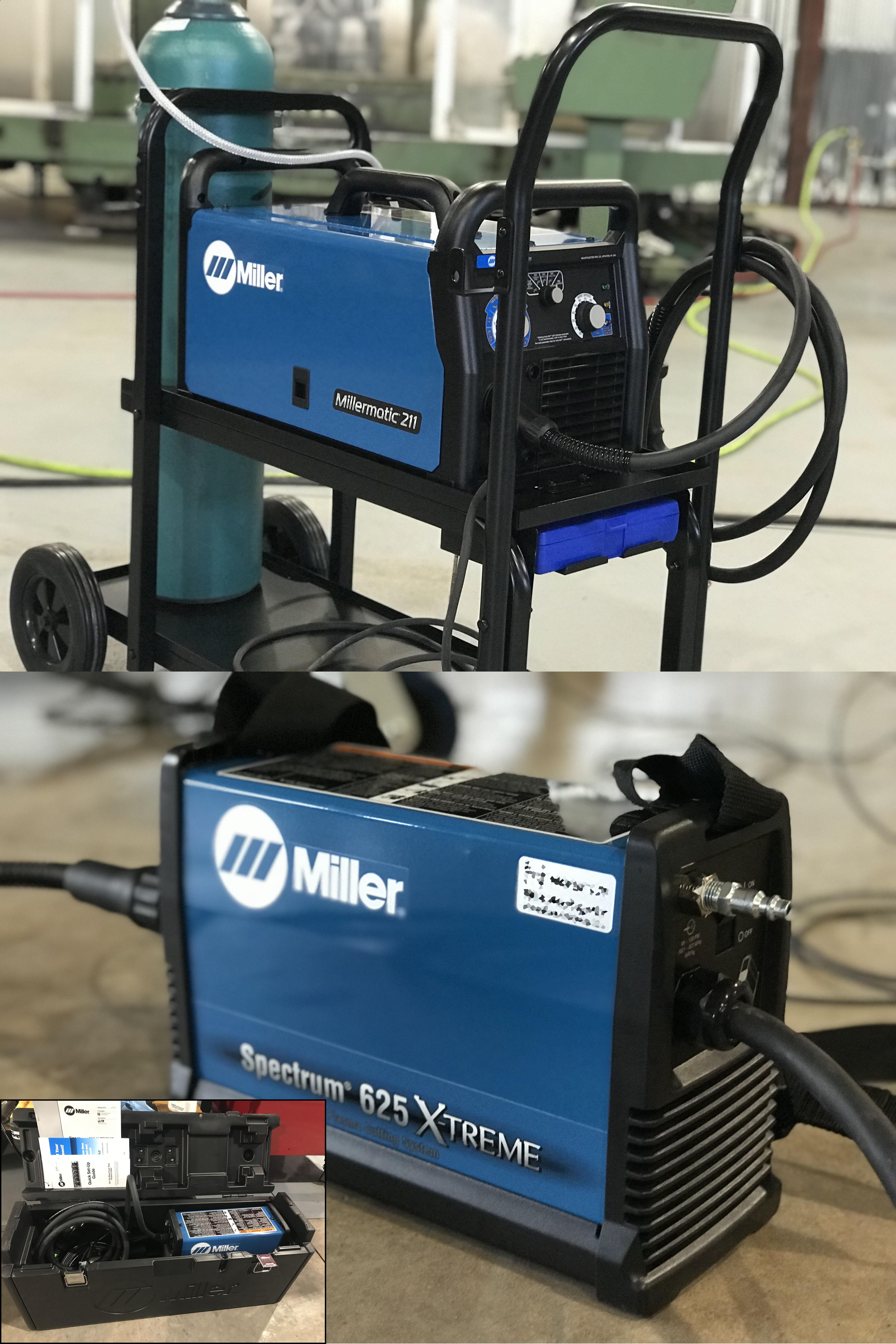 Got my first Miller welder & plasma cutter this week (Millermatic 211