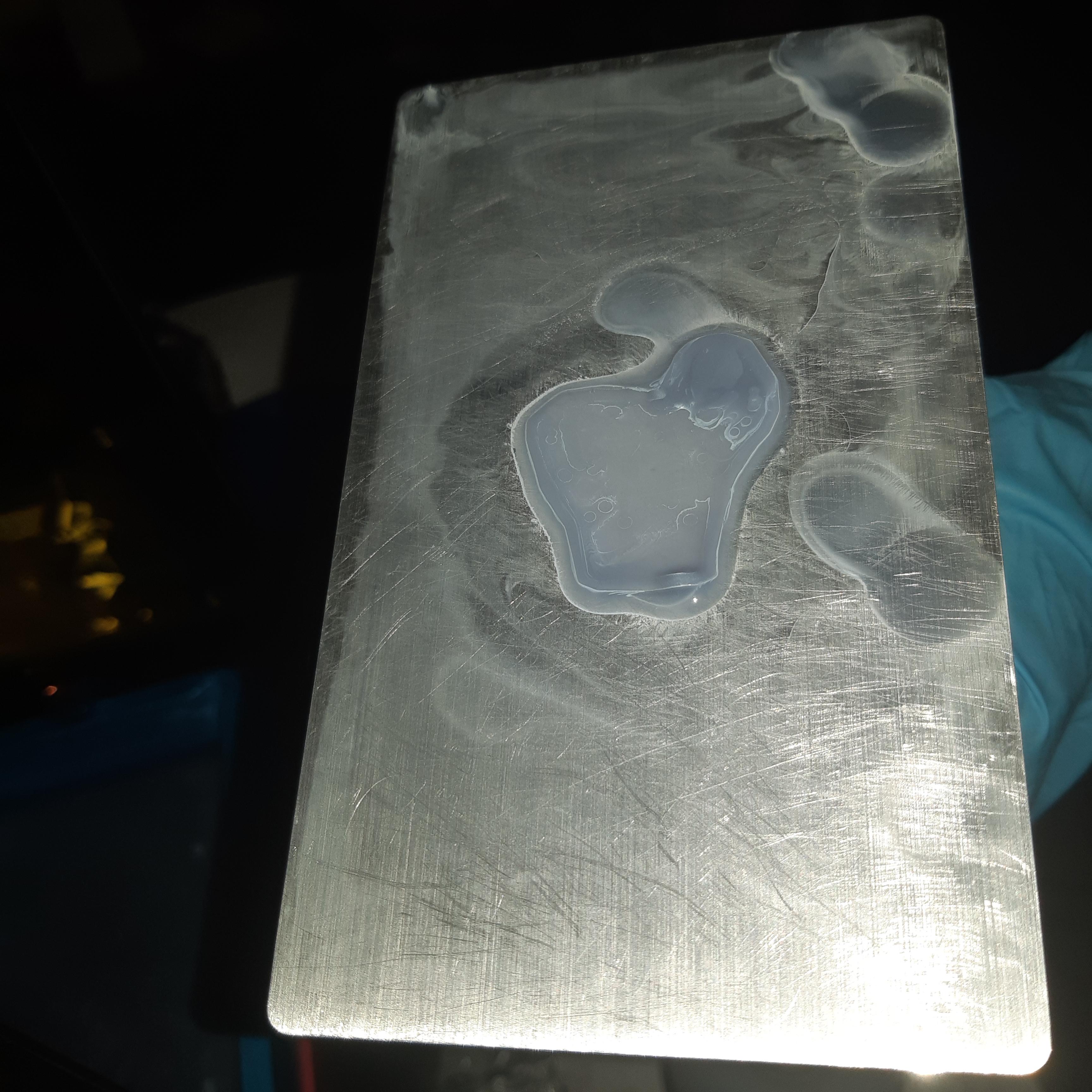 Everytime I print something this is all that prints plus some stuck to