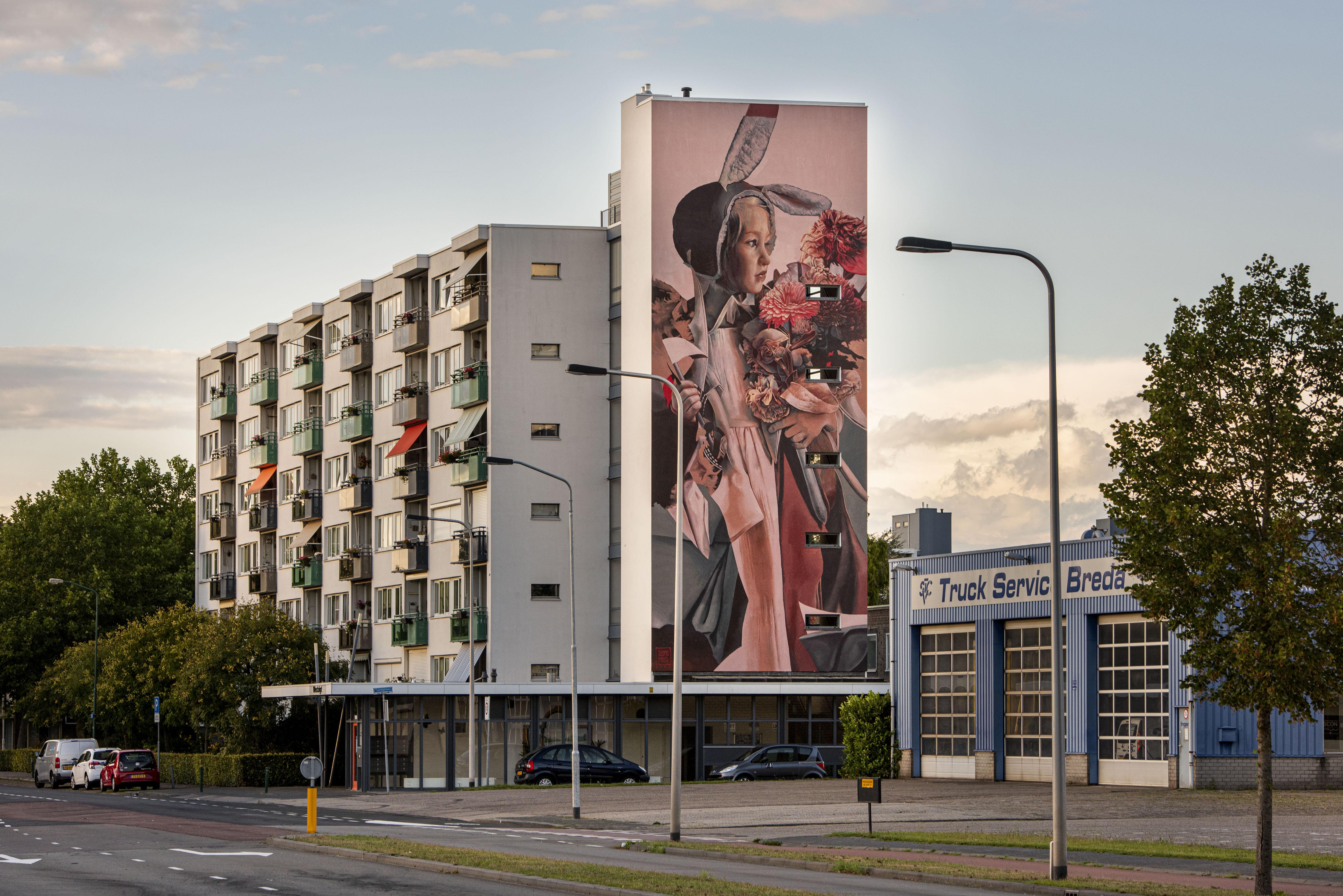 New mural by TelmoMiel in Breda, Netherlands. r/streetart