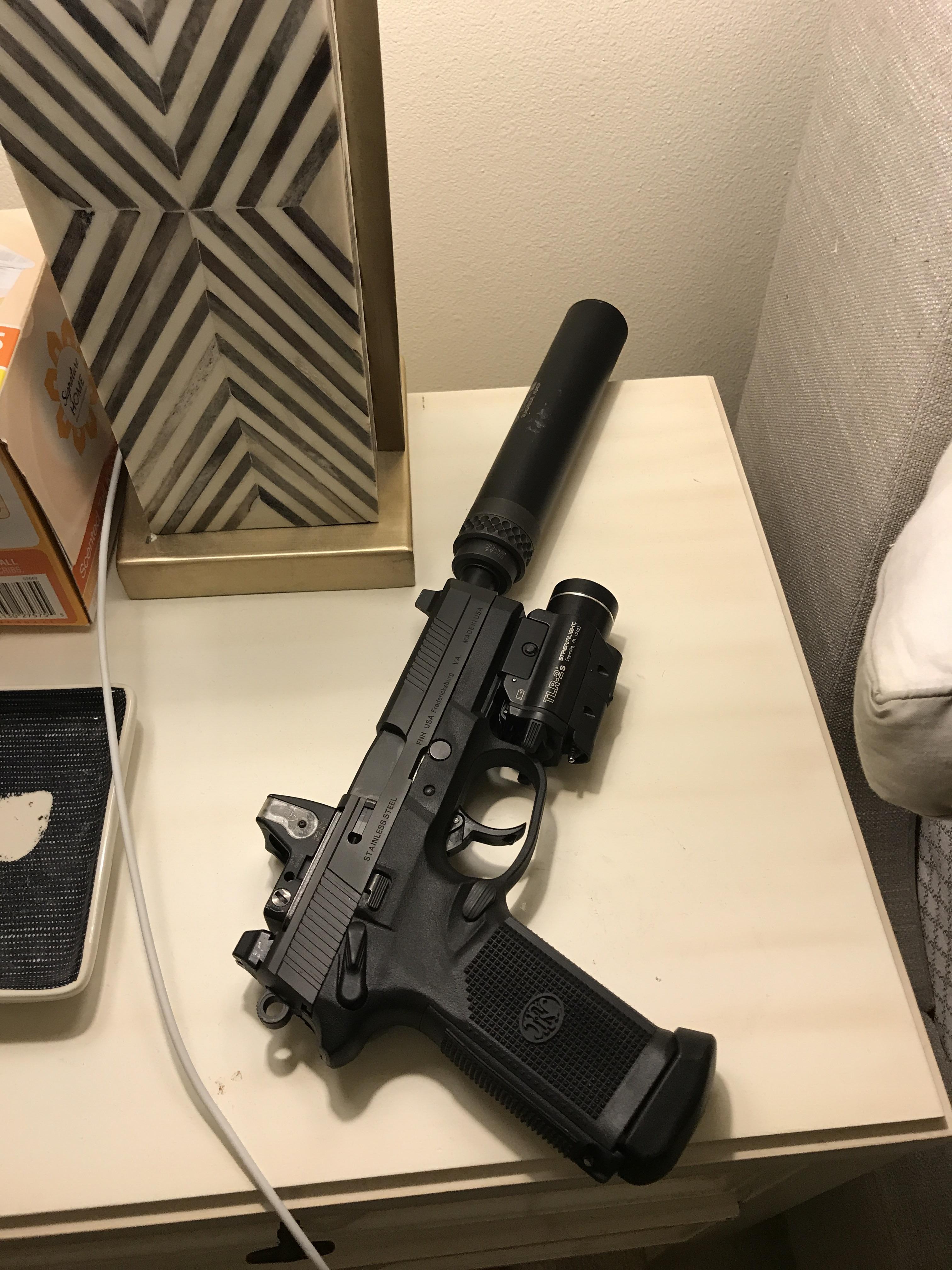 Nightstand gun barely fits in the nightstand r/guns