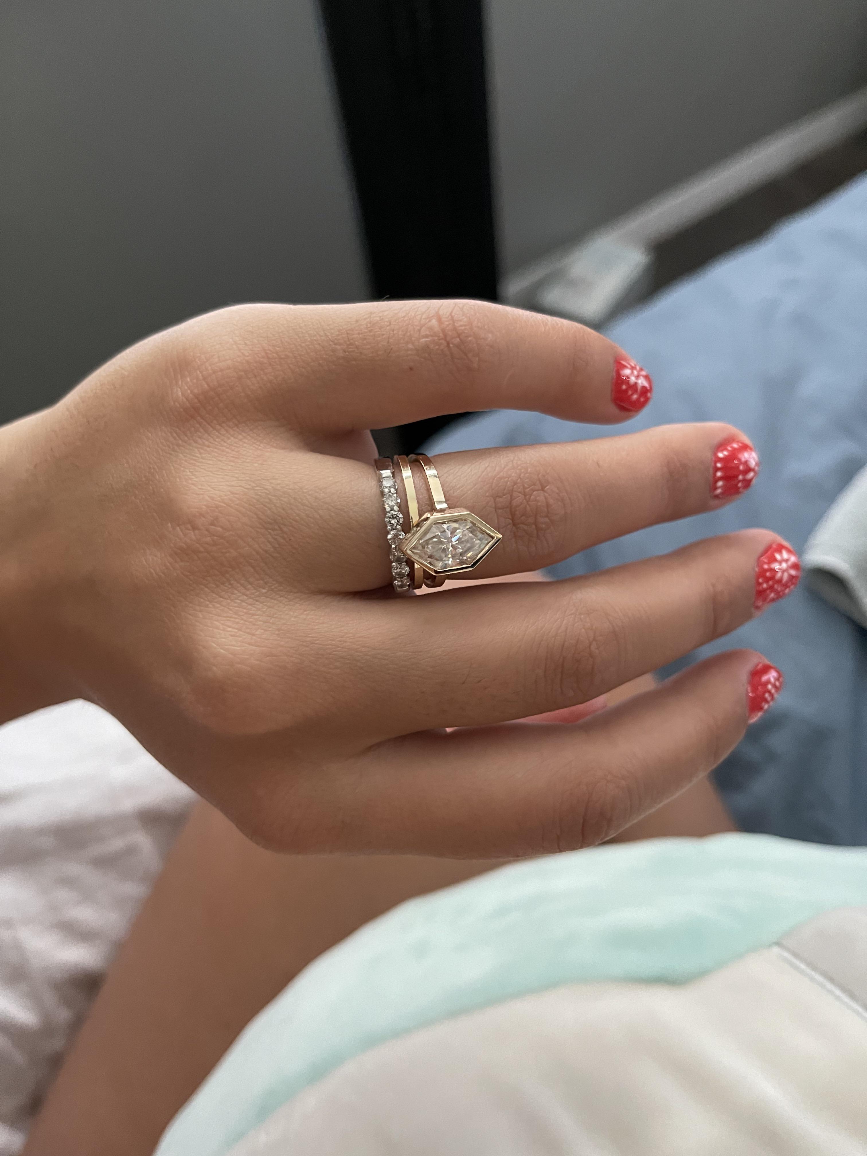 Advise pls r/Moissanite