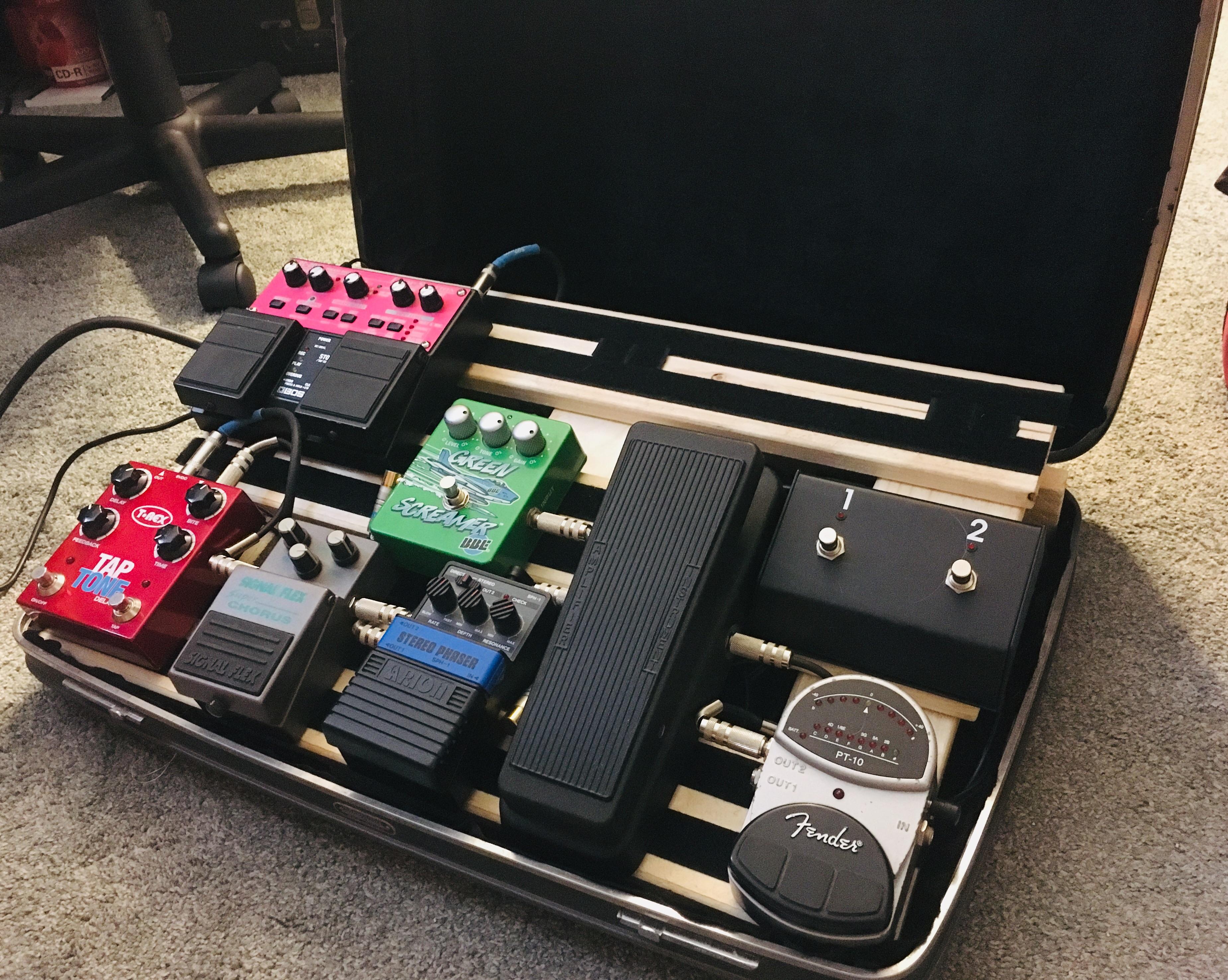 Finally finished putting together my low budget DIY vintage suitcase