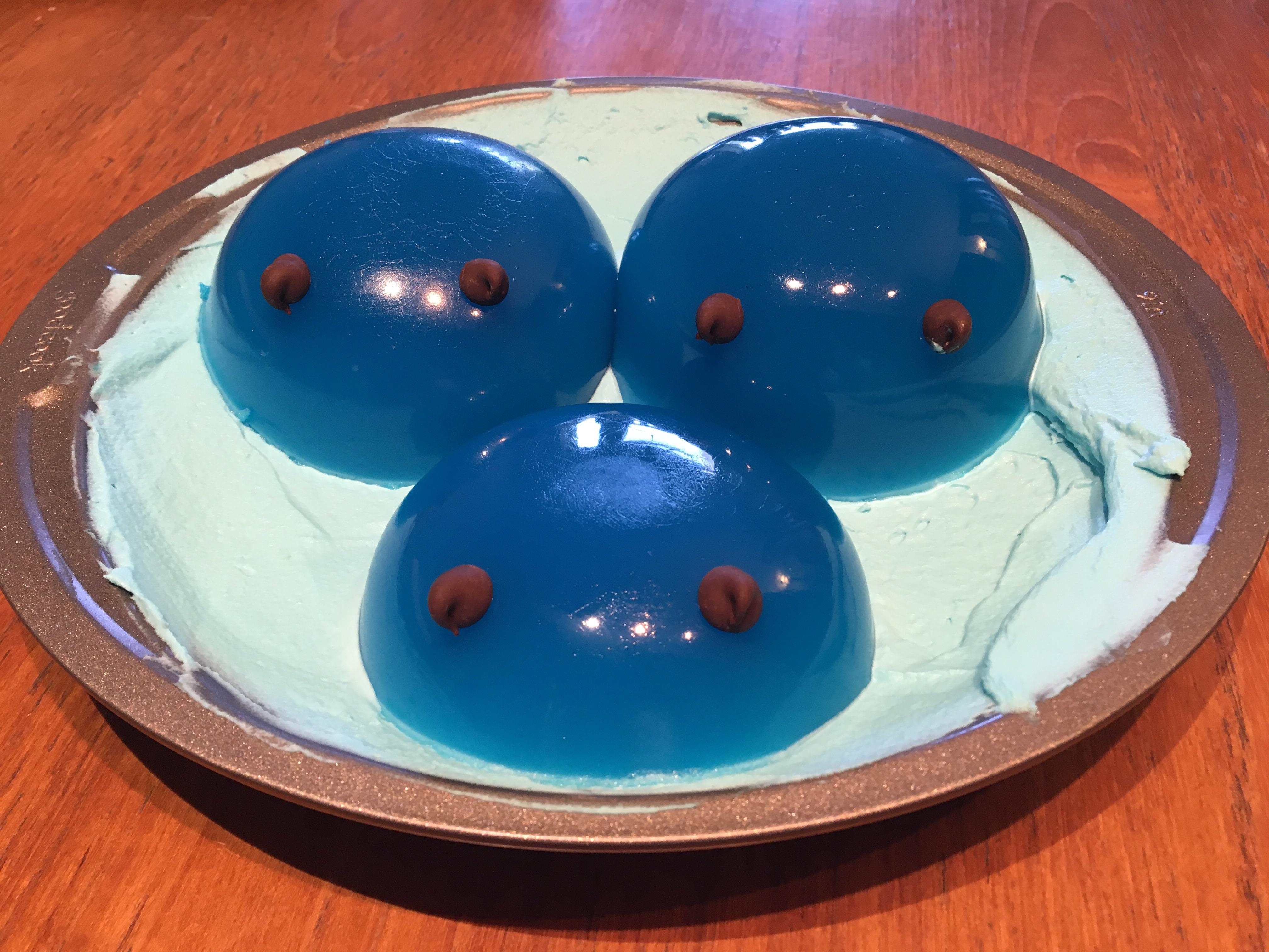 I made puddle slime jello r/slimerancher