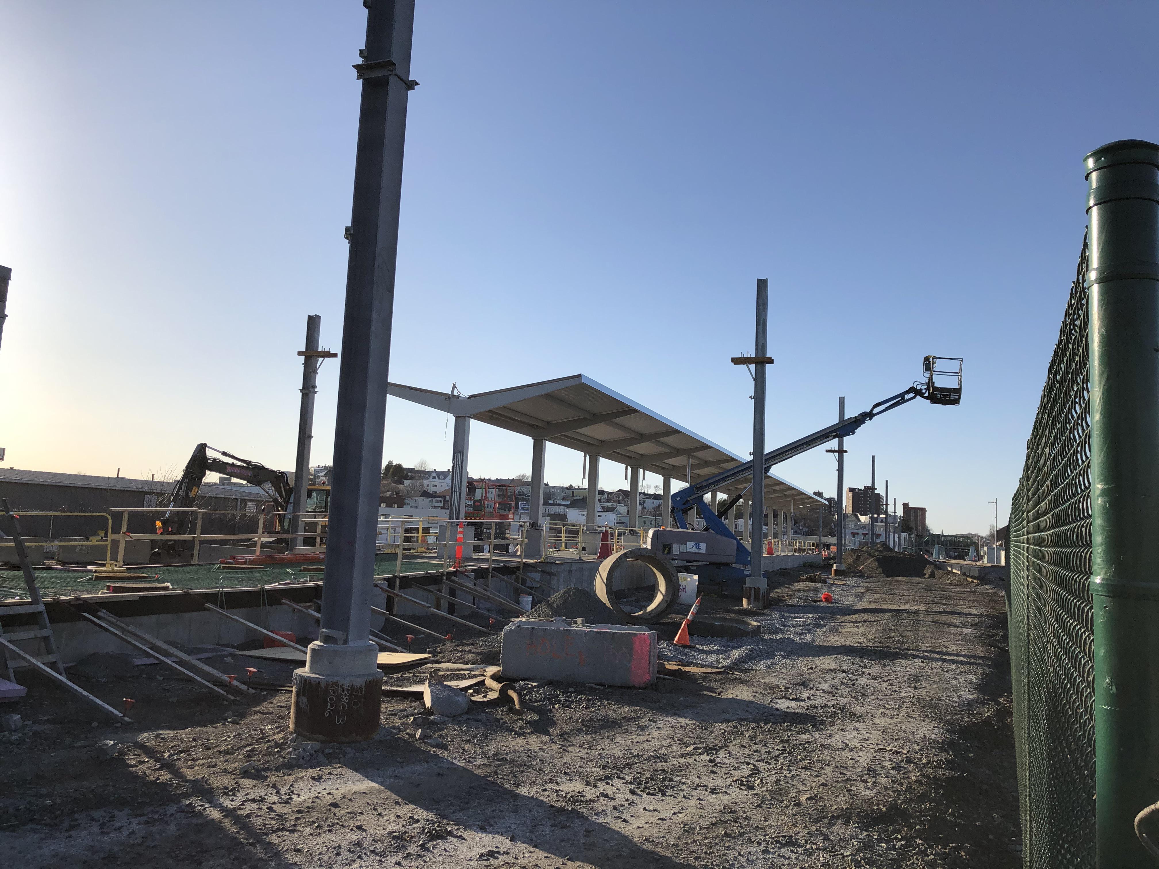 East Somerville Green Line station is coming along! r/Somerville