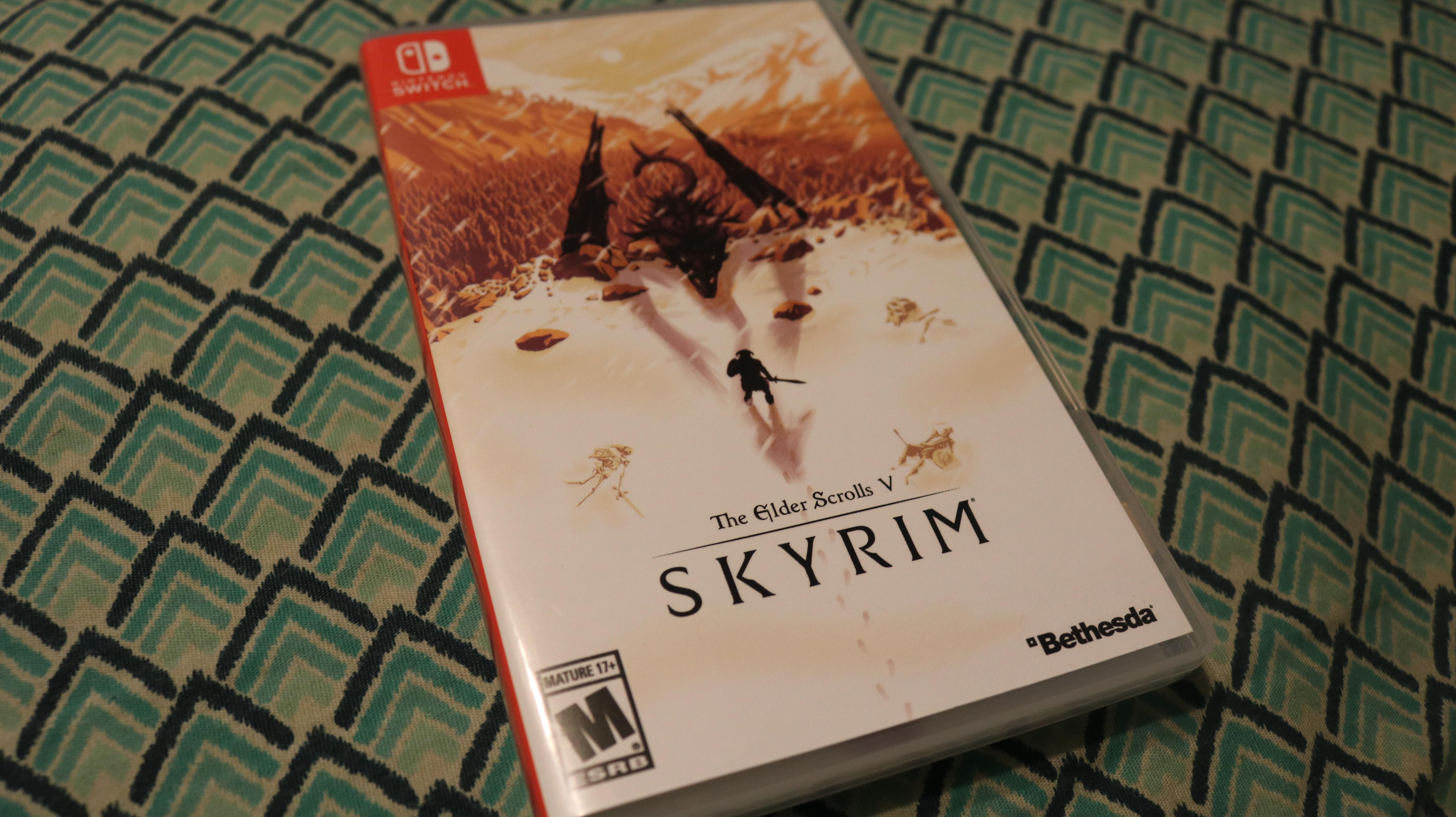 This Alternate Skyrim Cover Art for Nintendo Switch. r/gaming
