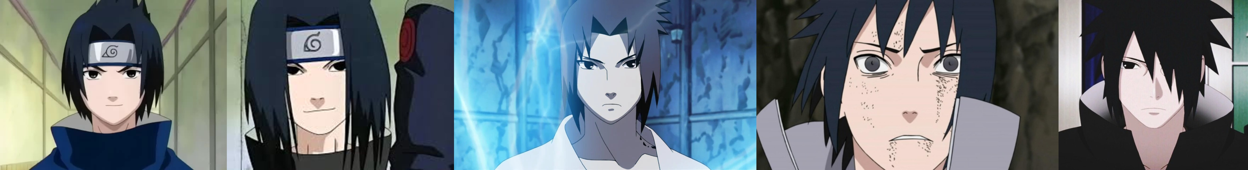 Sasuke changes his hair every time he goes through a phase r/Naruto