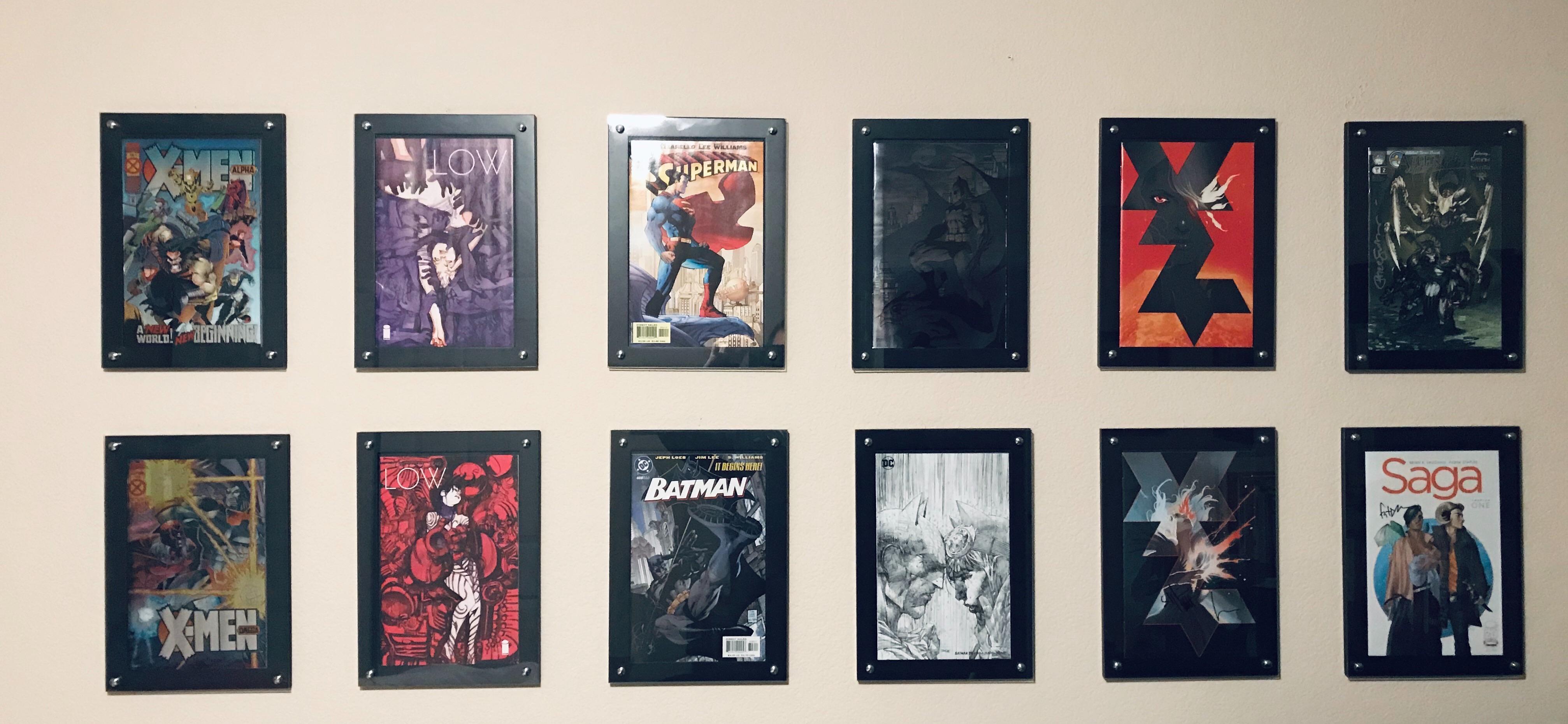 My wall is finally done...until I want to put more up.