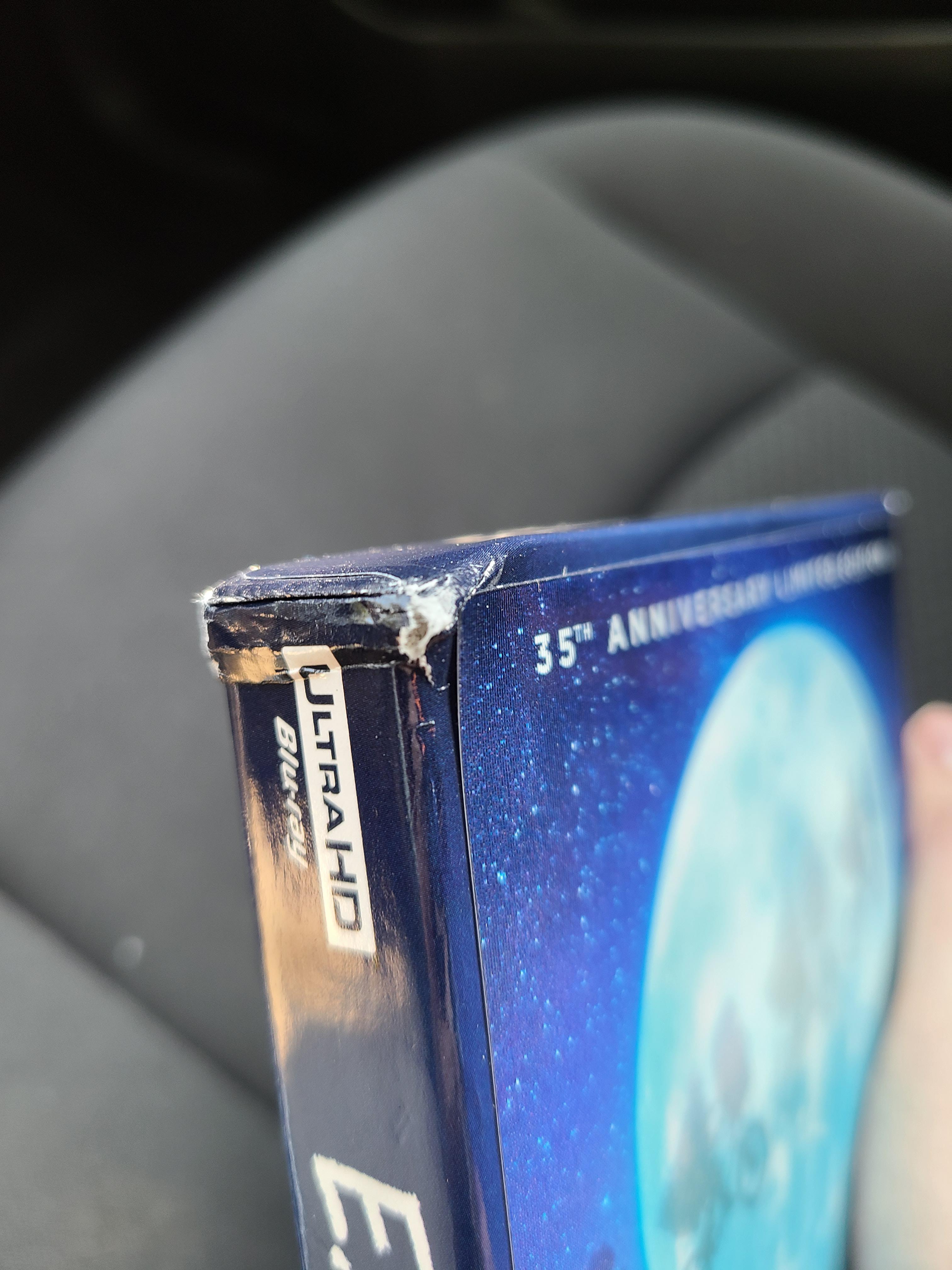 Consistently getting damaged BluRays from Amazon. And the packing