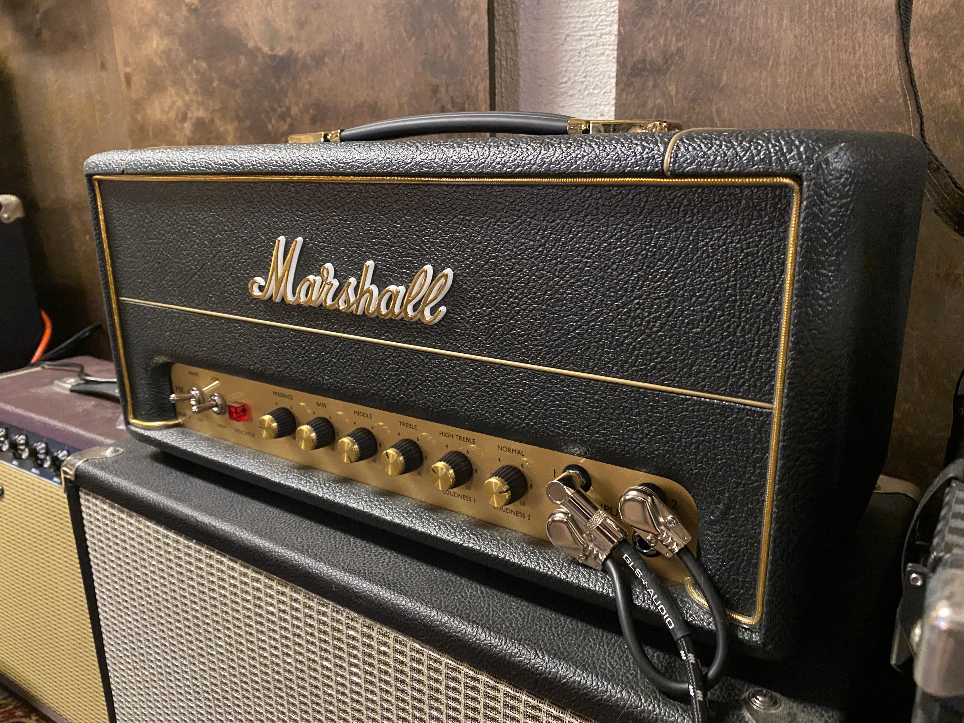 First Marshall for this Fender/Ampeg junkie, an SV20 that’ll be great