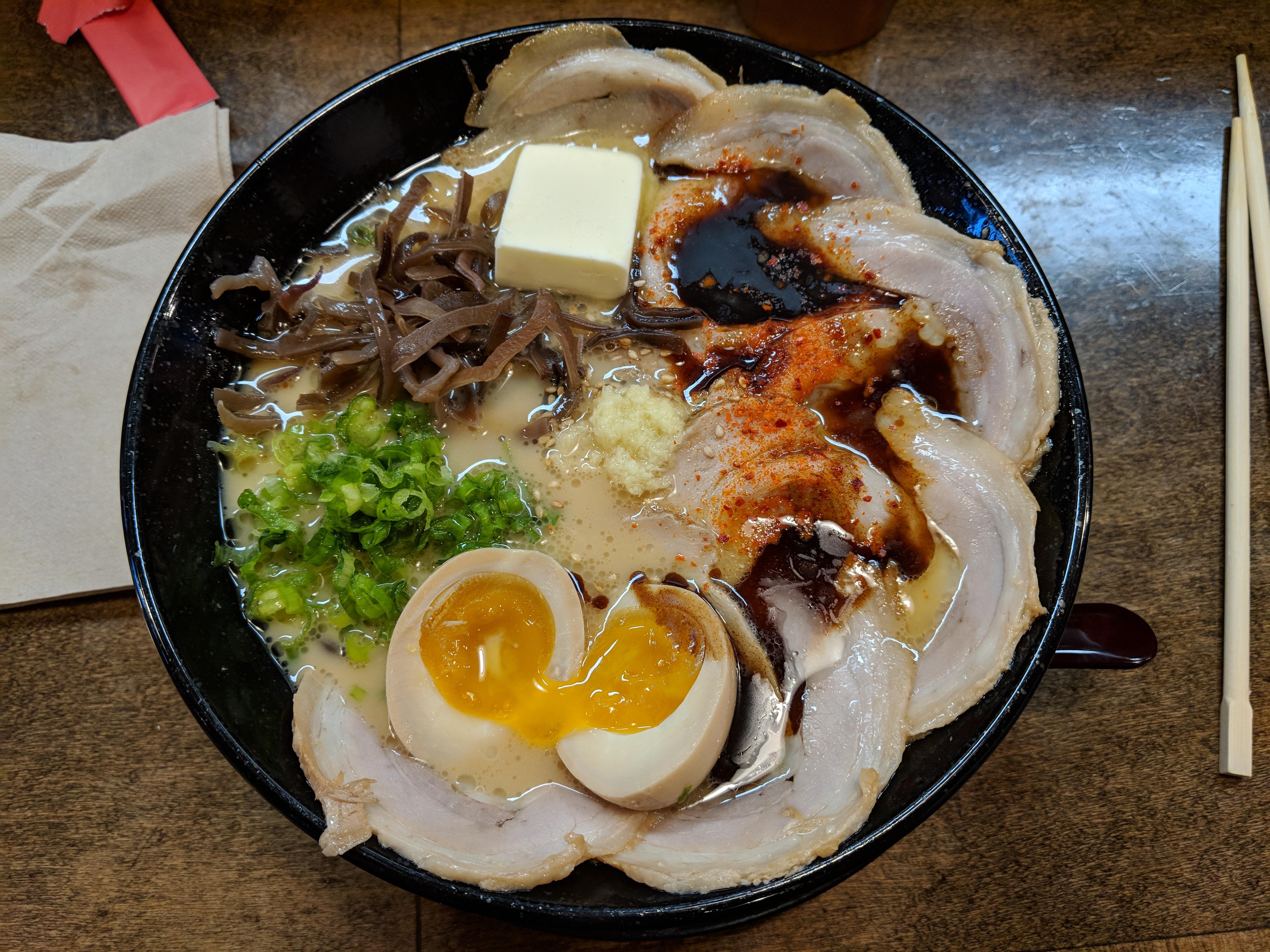 Miso ramen + butter! r/ramen