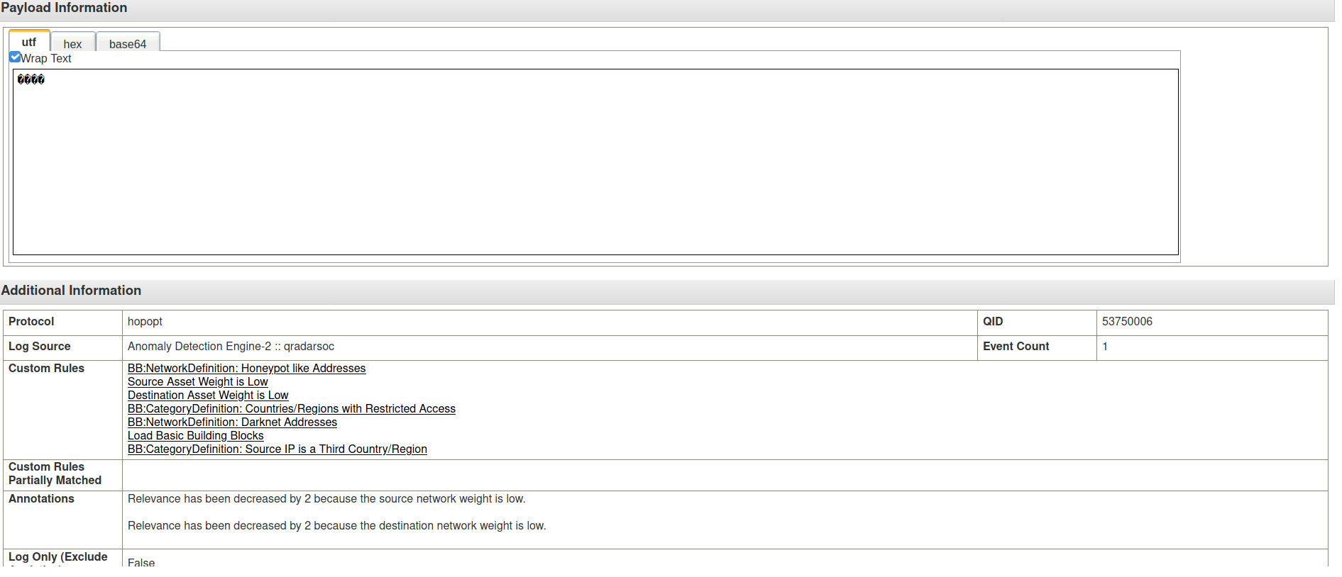 Auto update (log4j QIDs) QRadar