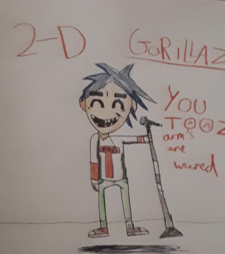 I made this I would love to see the gorillaz as youtooz(ik it’s crap) r/Youtooz