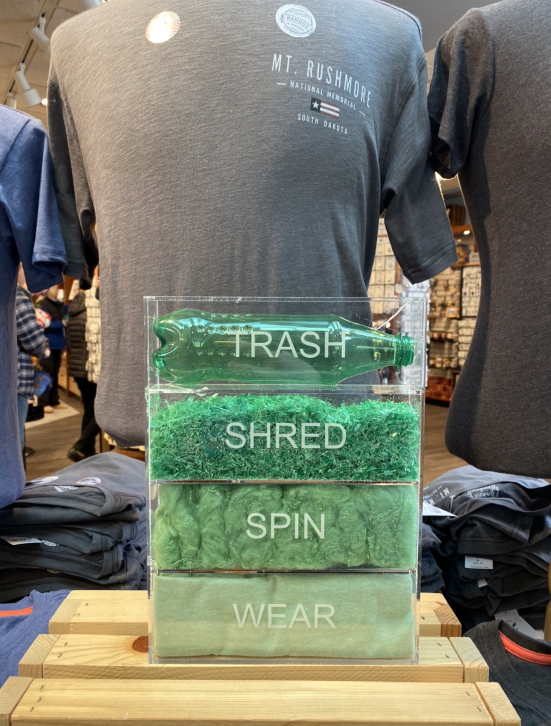 Shirts made from plastic bottles r/mildlyinteresting