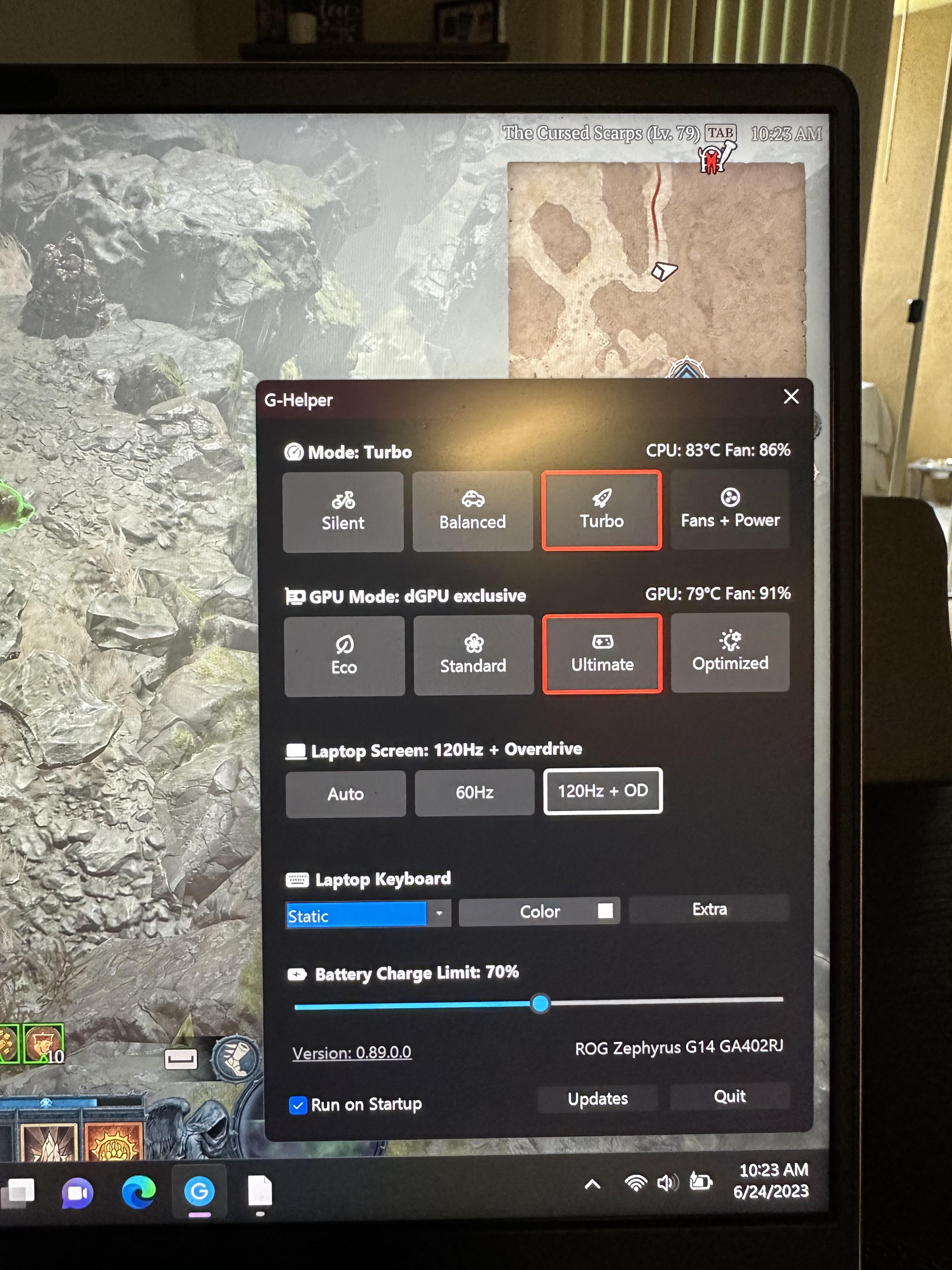 Ghelper… im new to the gaming laptop world, i downloaded Ghelper and