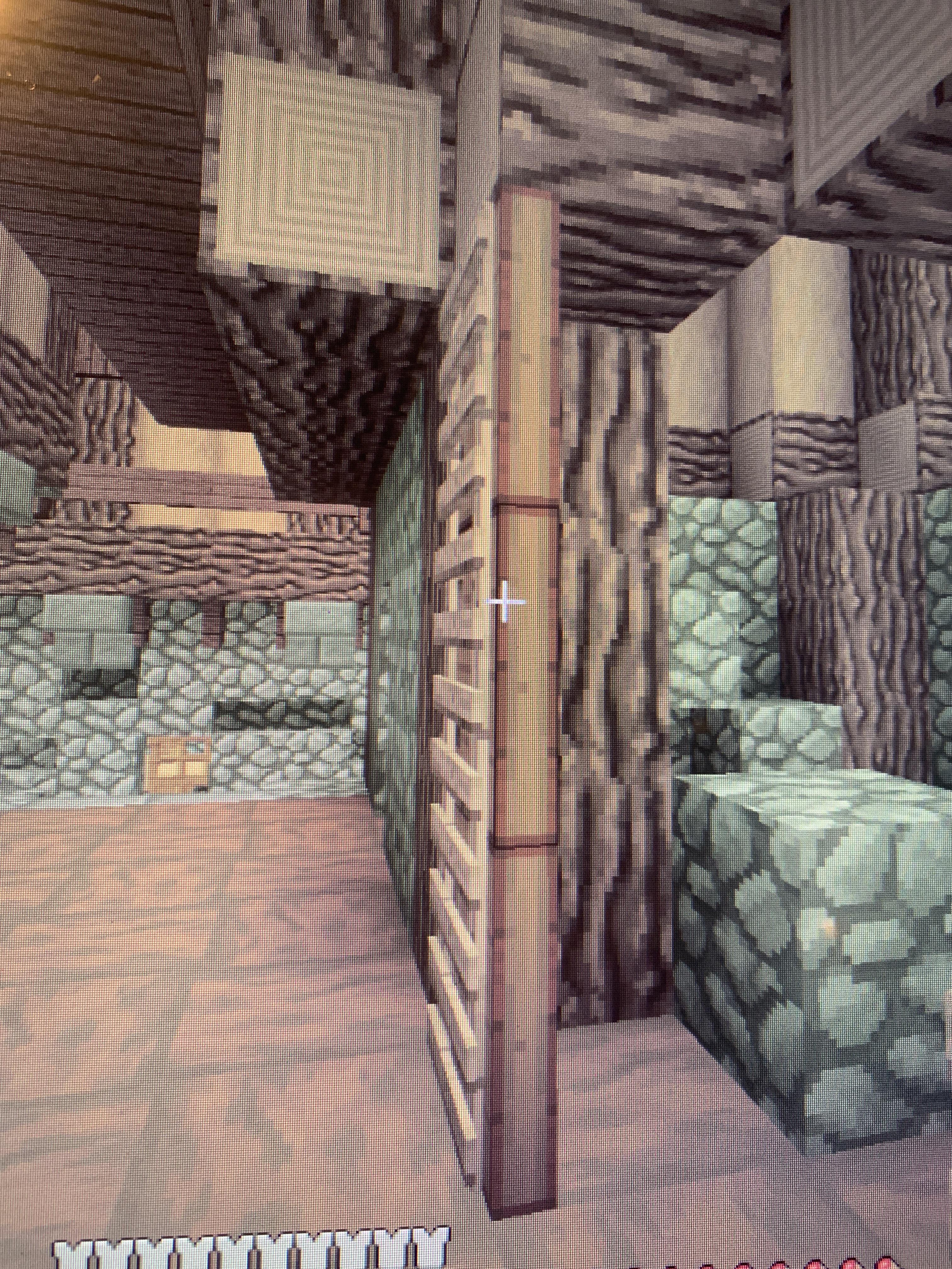 Discovery of a lifetime Ladders on Trapdoors. r/Minecraft