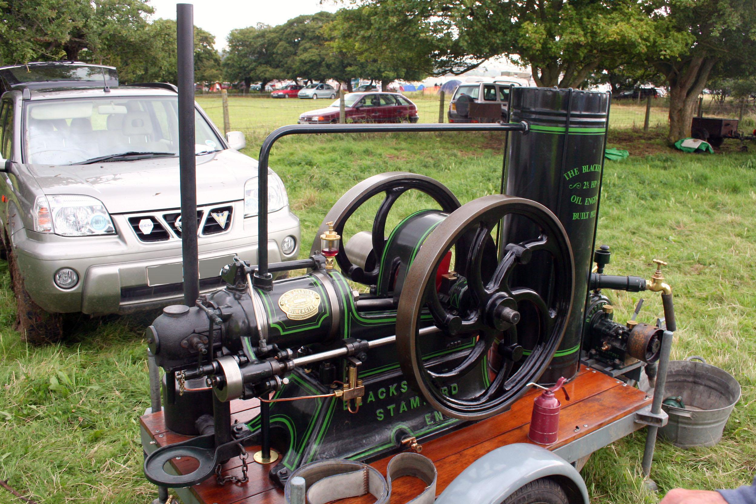 Blackstone oil engine works no. 147894, 1922, Photo location unknown