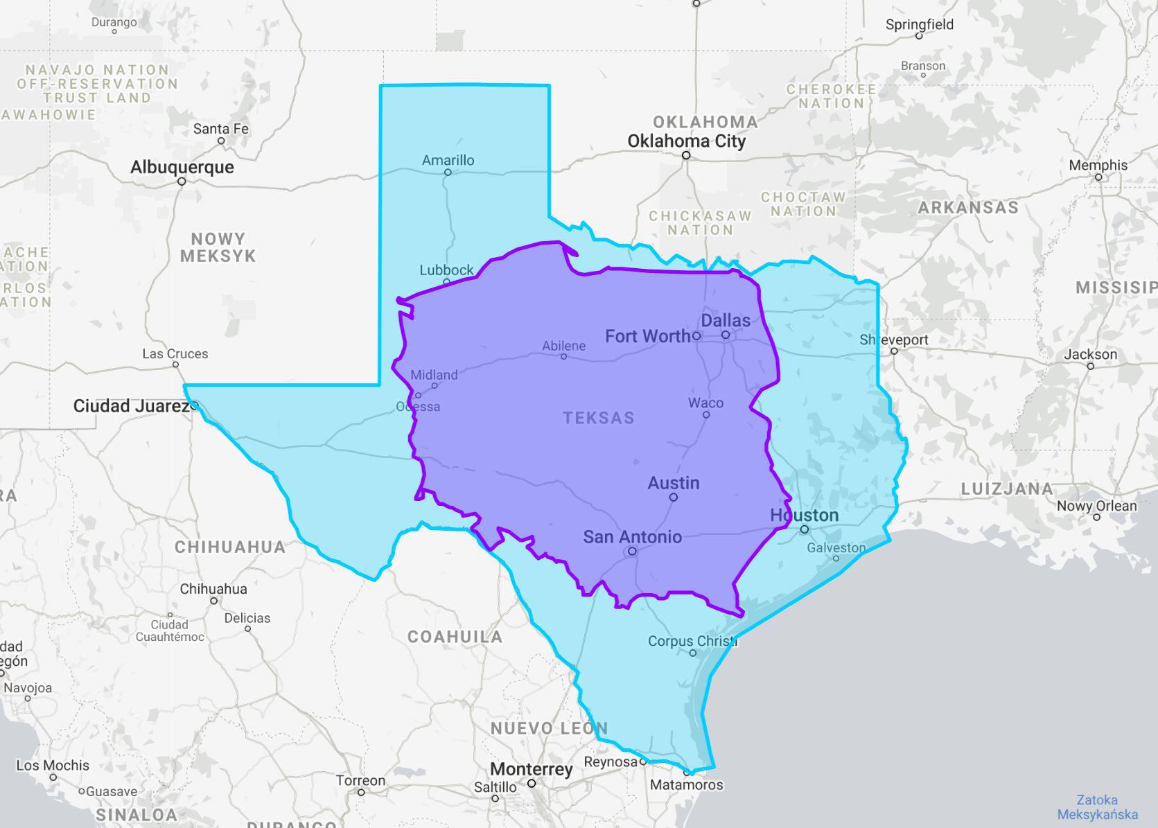 How many Polands you can fit into Texas r/poland