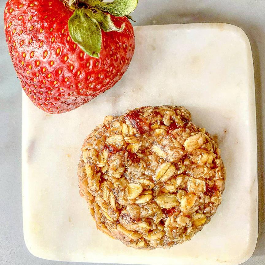Strawberry No Bake Cookies r/glutenfree