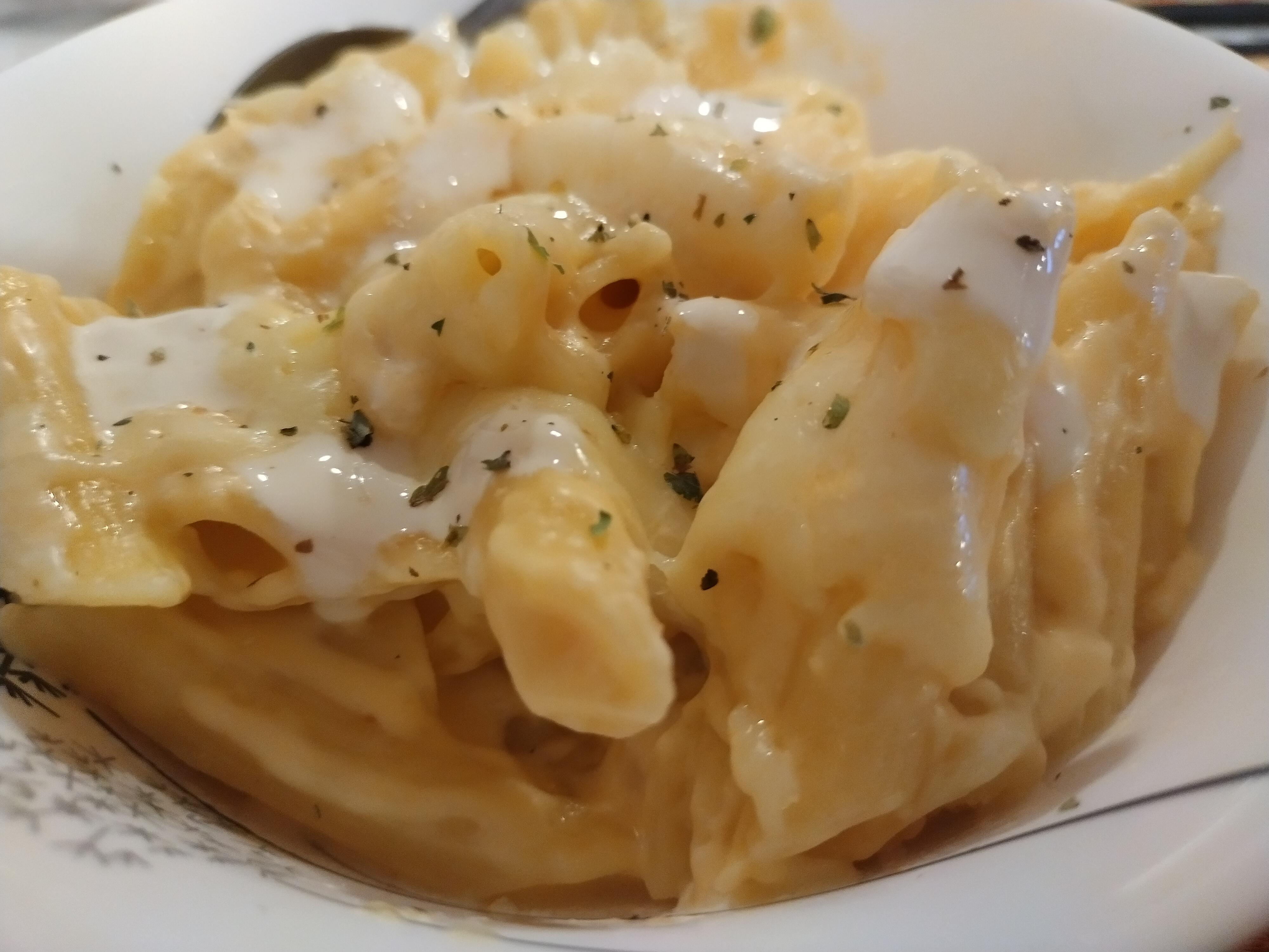 I made double cheese pasta for dinner r/AntiVegan