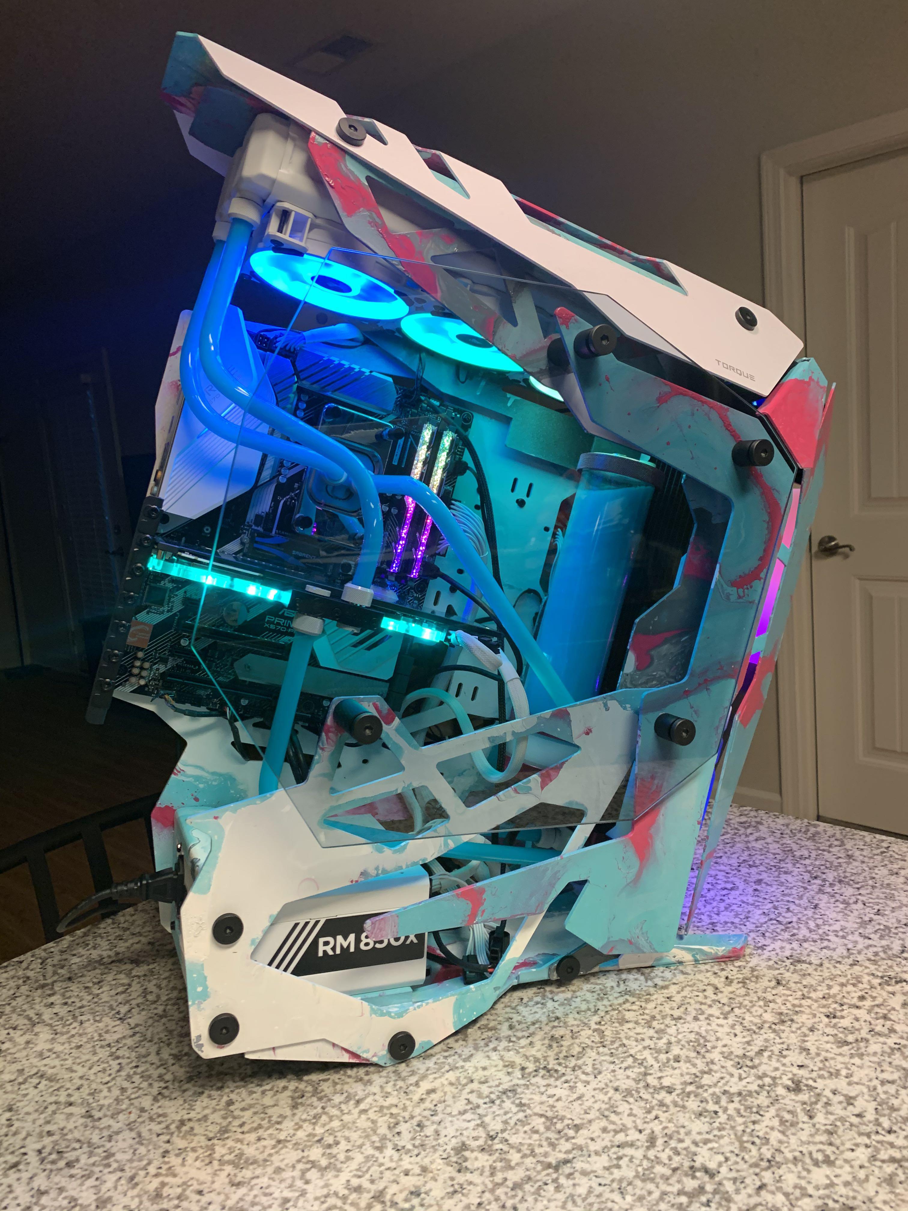 My First Custom Water Cooled Build r/watercooling