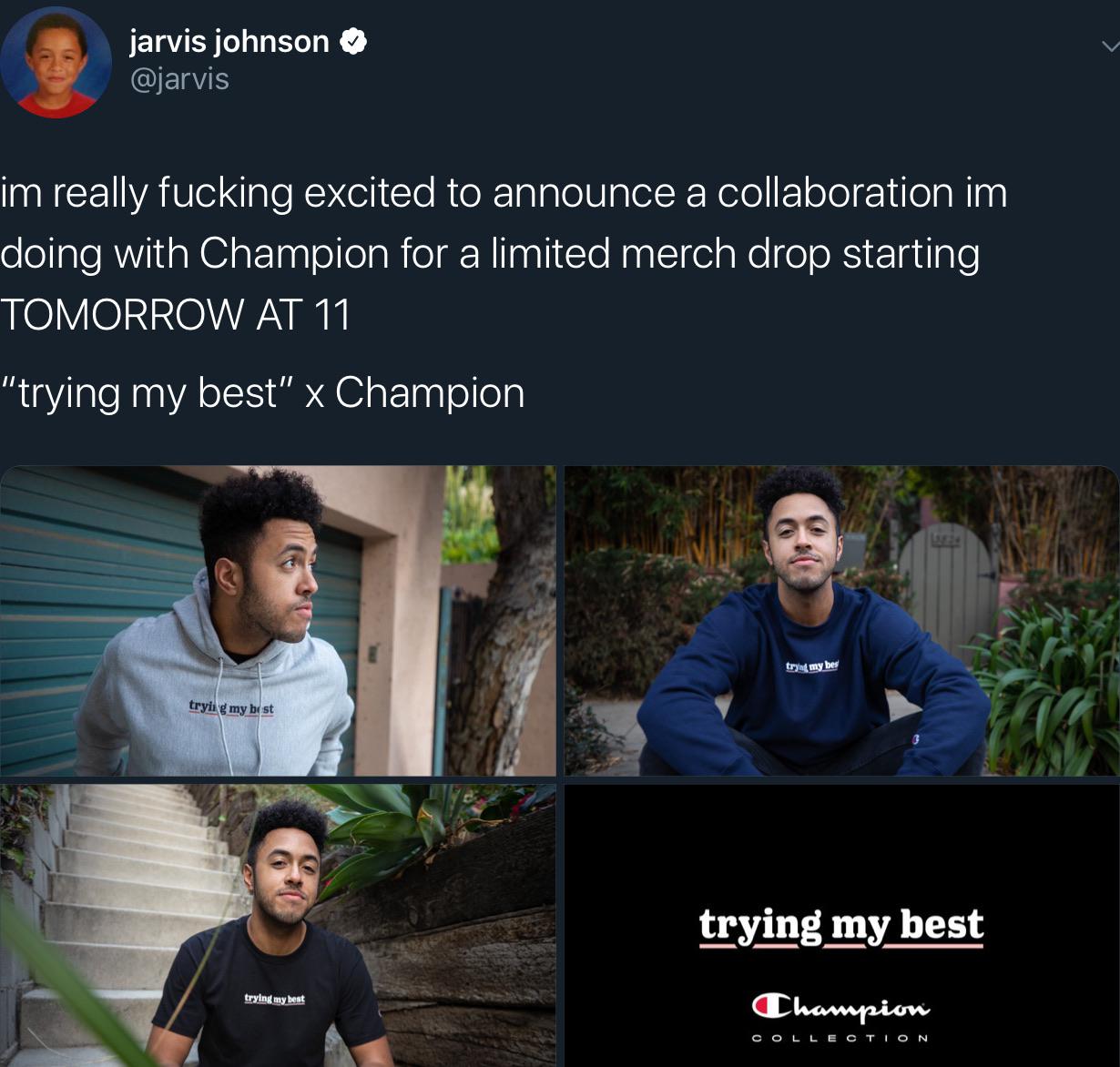 Merch drop tomorrow! Buy it! r/unnamedfanbase