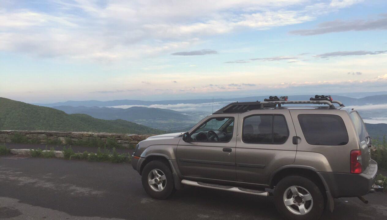 First mini roadtrip in the x is almost over. Heres a pic on skyline