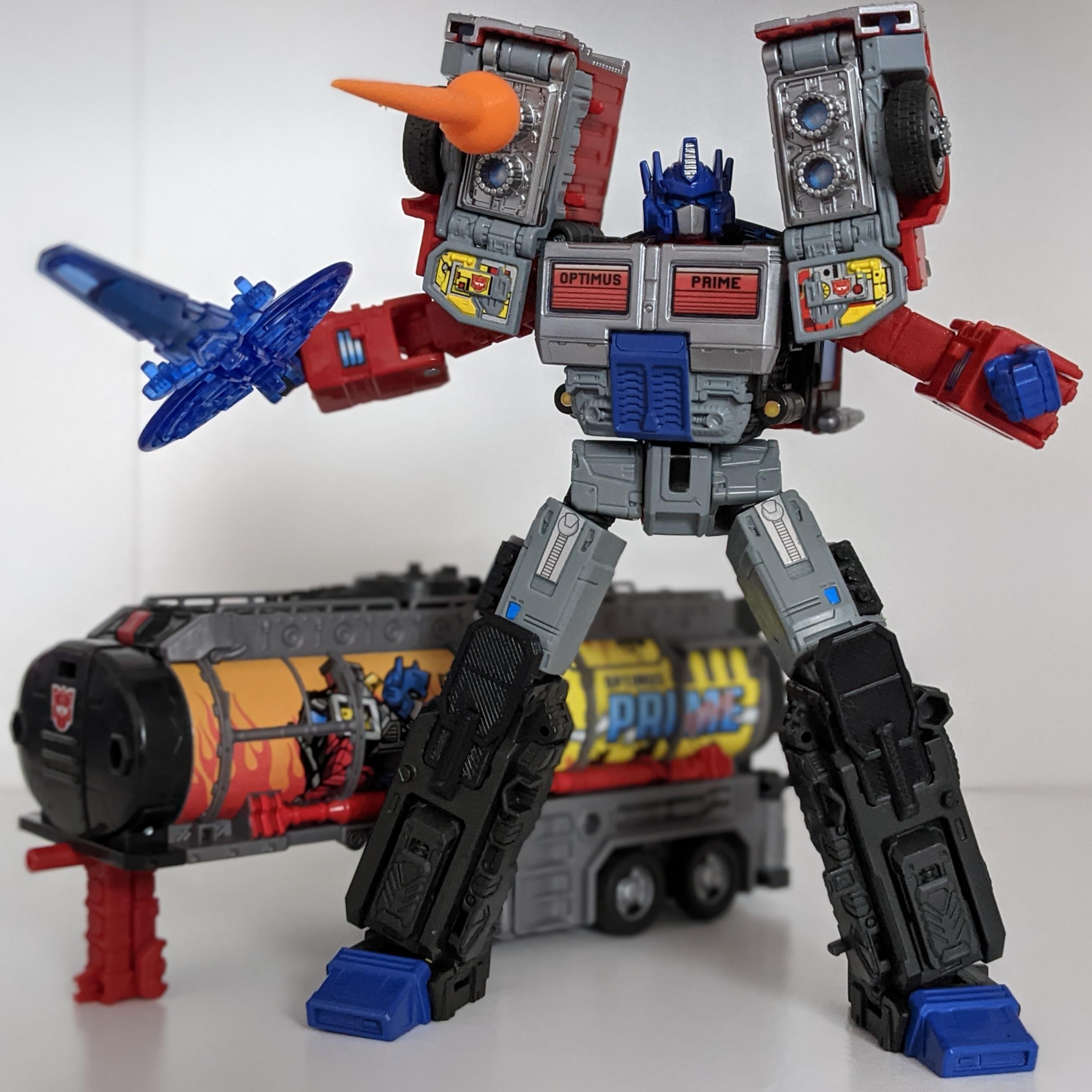 Finally, Laser Prime actually looks like Laser Prime now! r/transformers