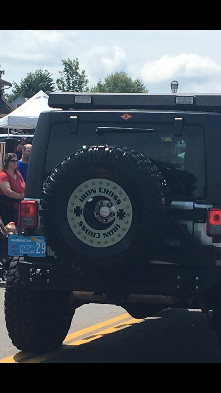 Rare plate spotted in a 4th of July Parade. Congressional Medal of
