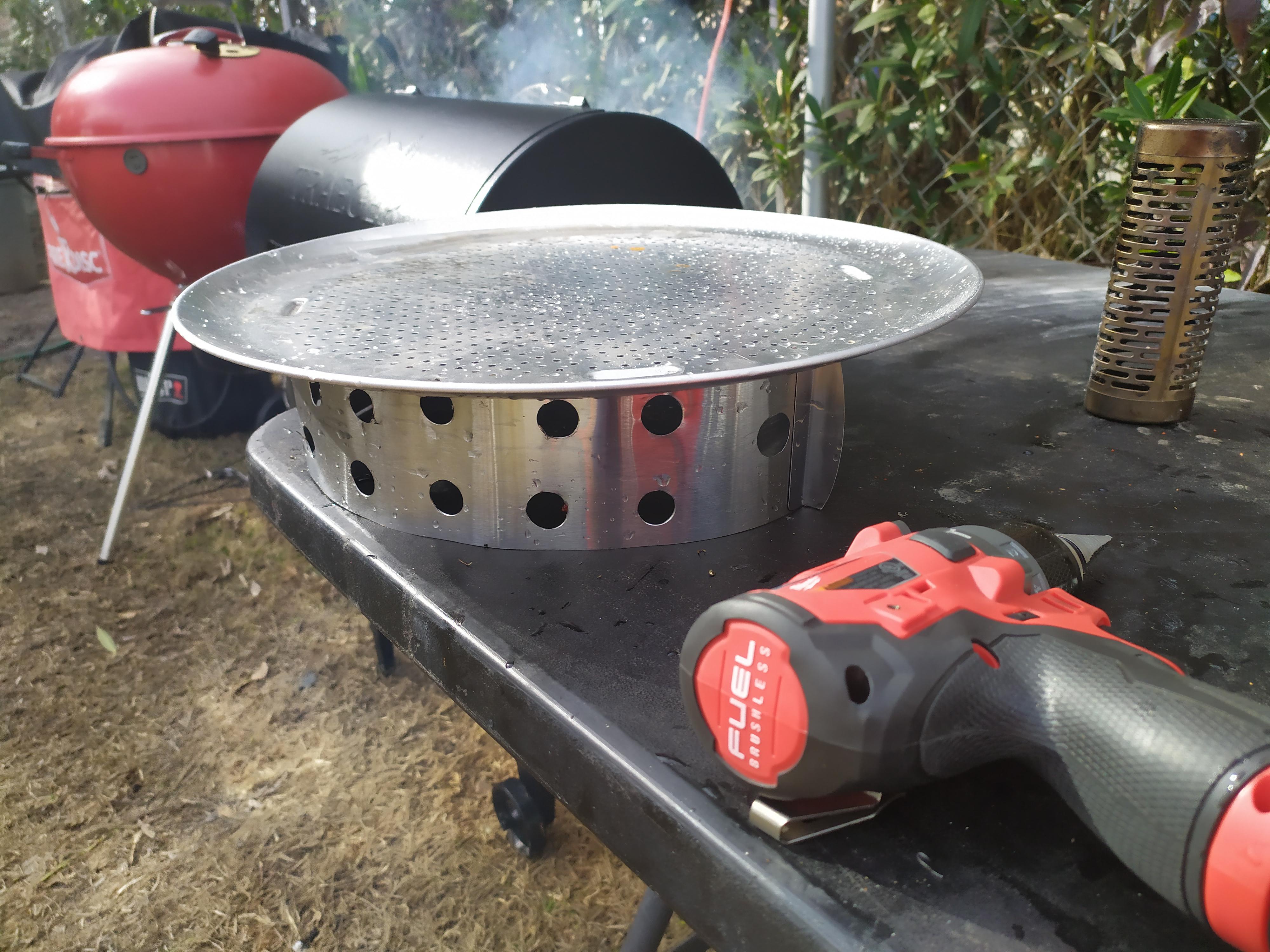 Since Weber doesn't want to sell their new charcoal ring and diffuser