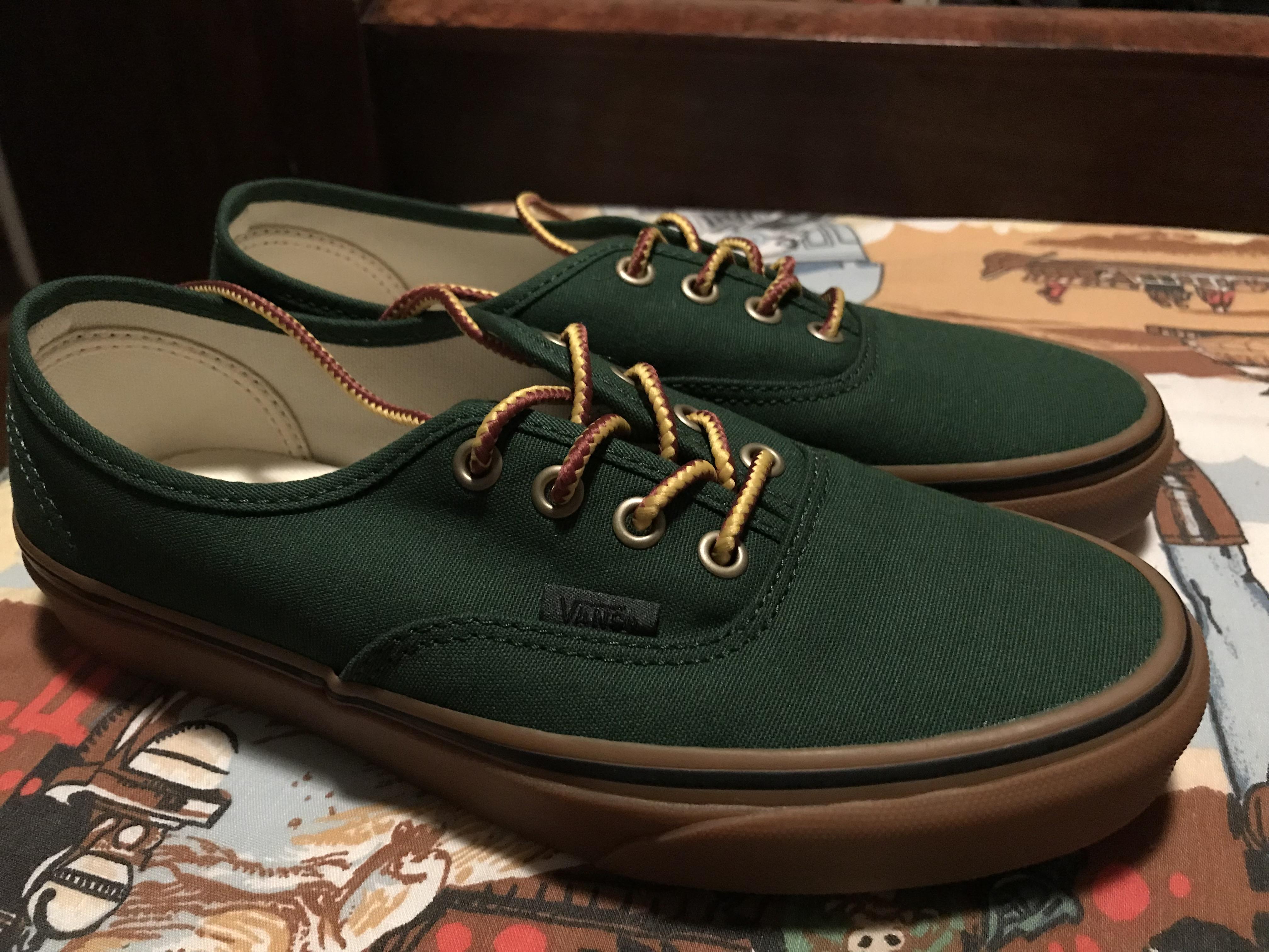 picked these super dope Gumsole Eden boot lace vans up with my dope