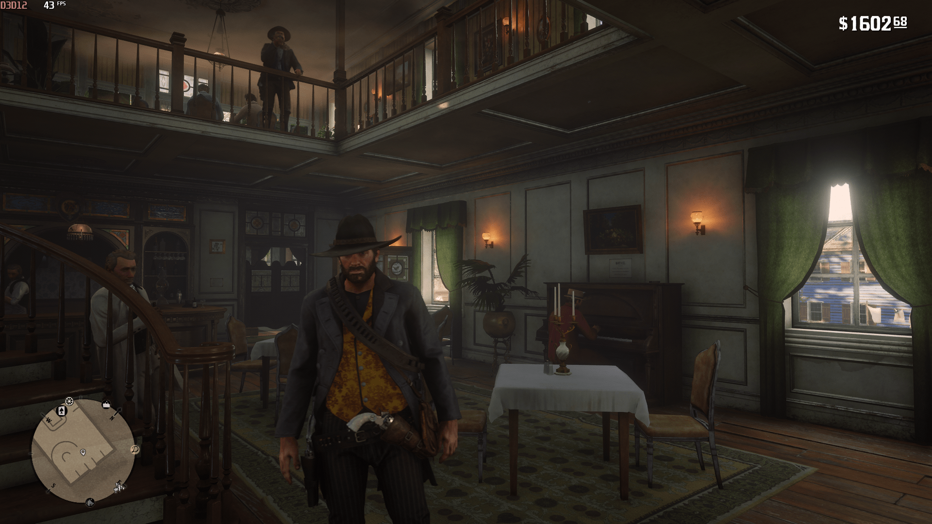 Chose full outfit from guy you save from snake bite with tonic looking