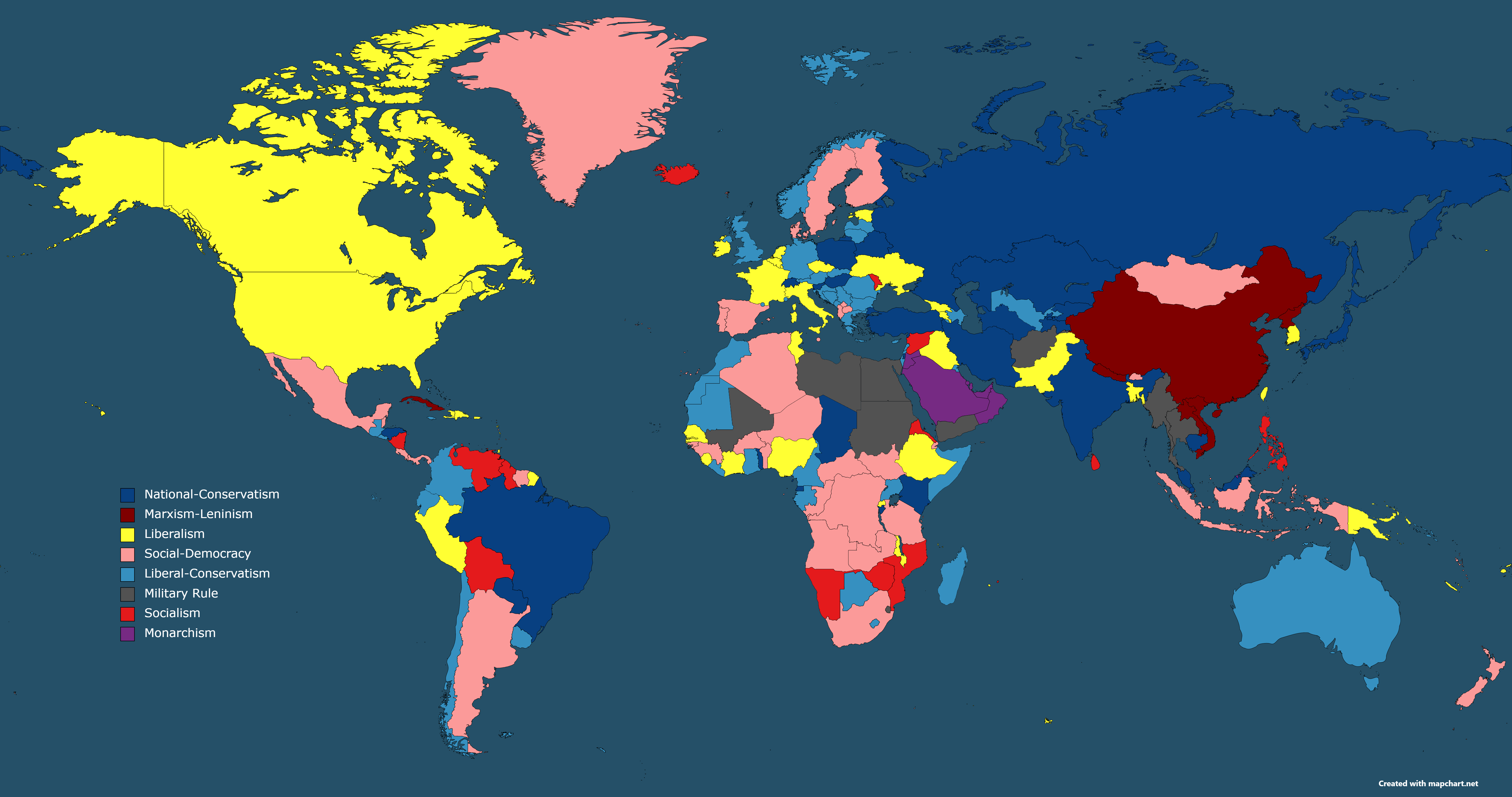 World Map Forms Of Government United States Map