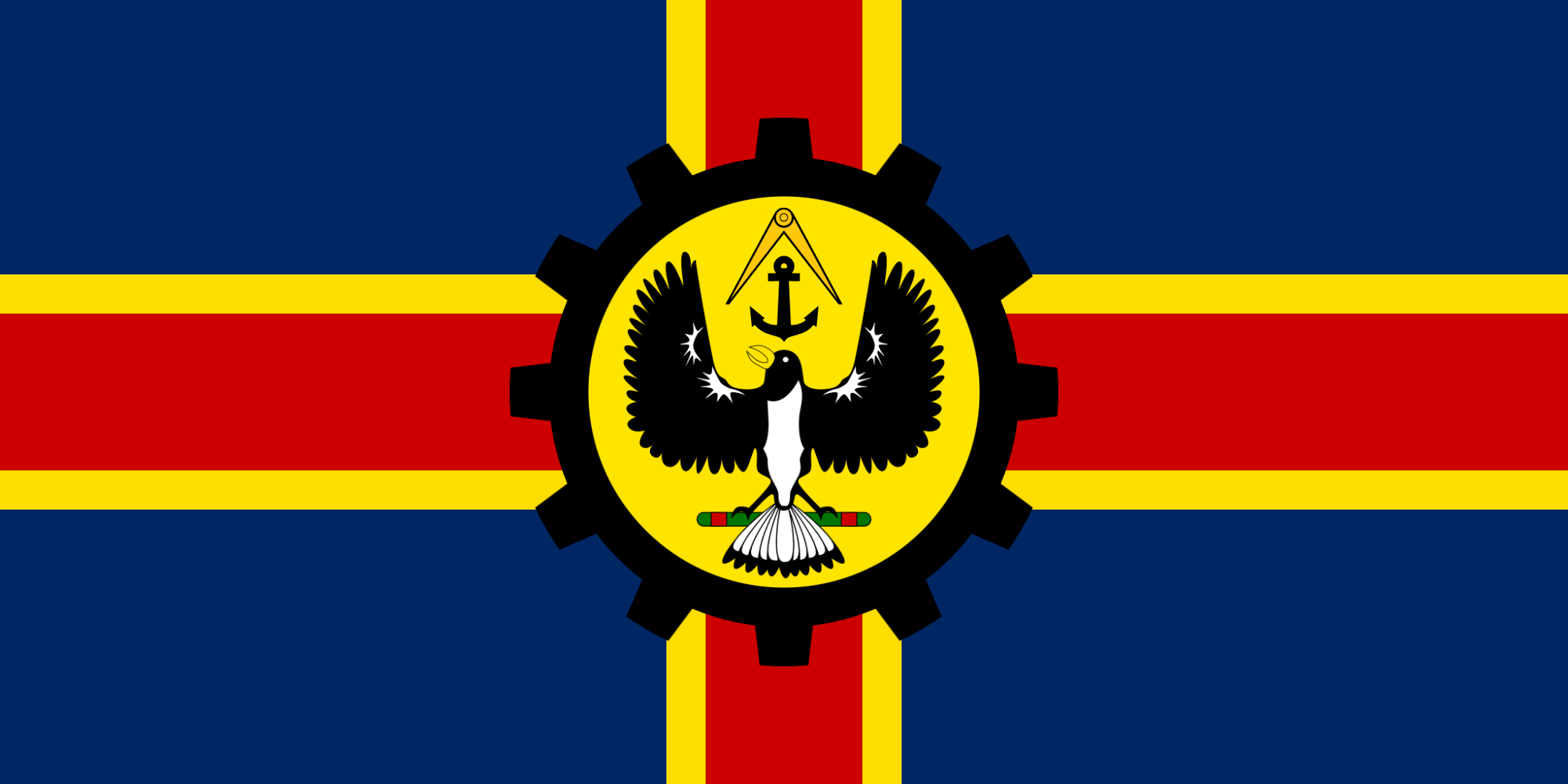 Redesign of Adelaide/South Australia flag r/vexillology